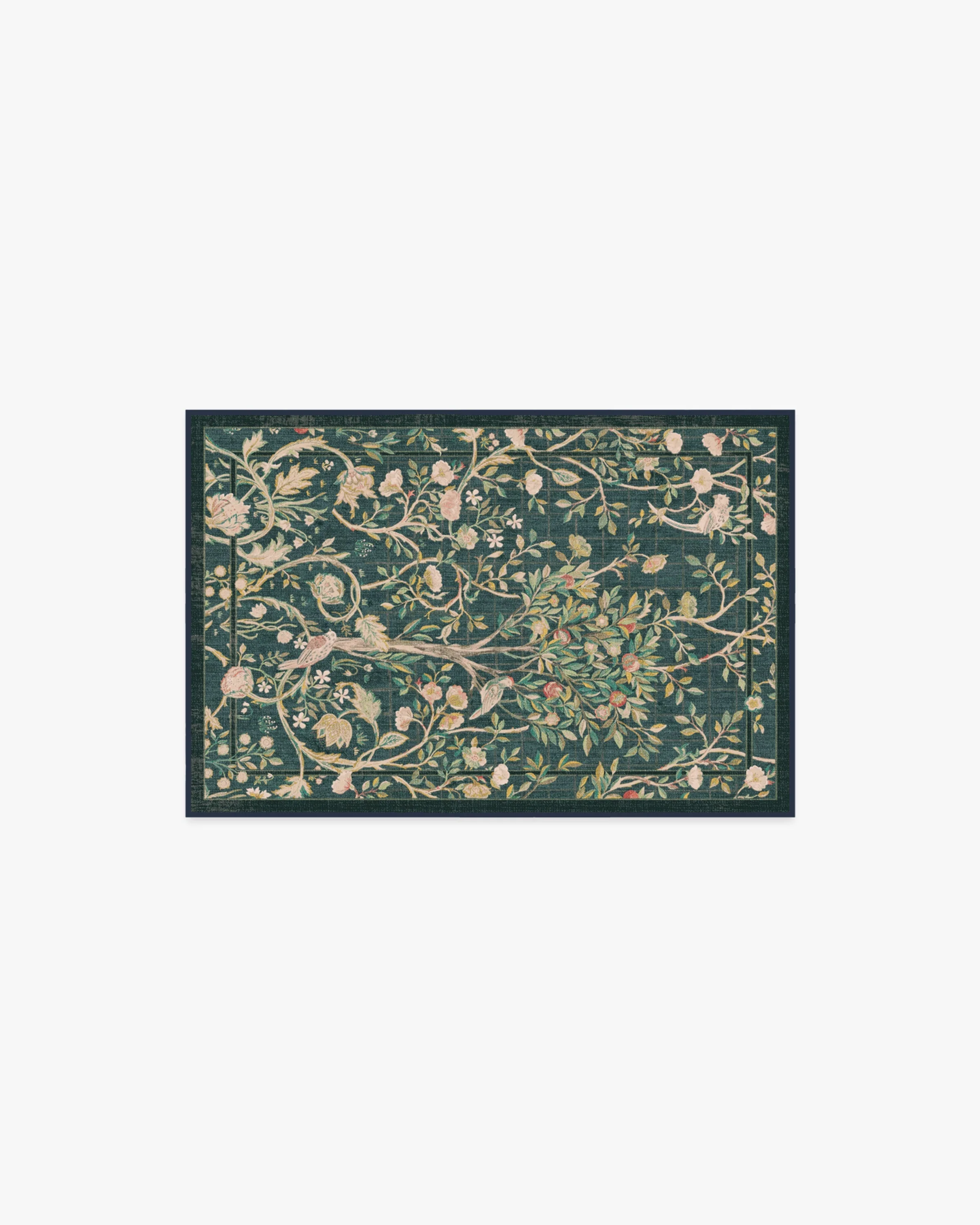 Melsetter Teal Green Rug by Morris & Co. - Image 2