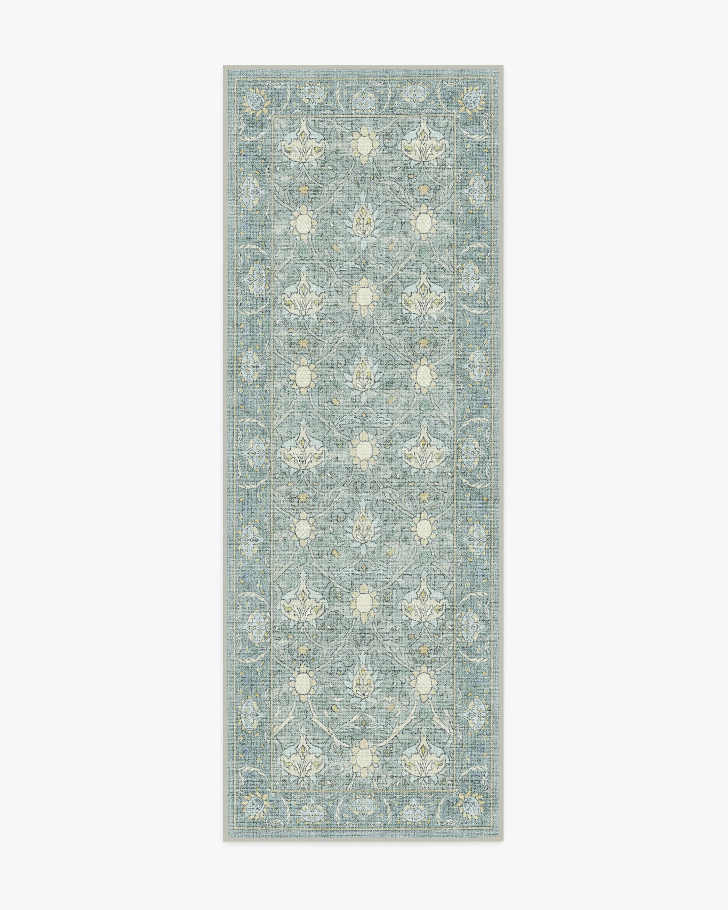 Montreal Dusty Blue Rug by Morris & Co.