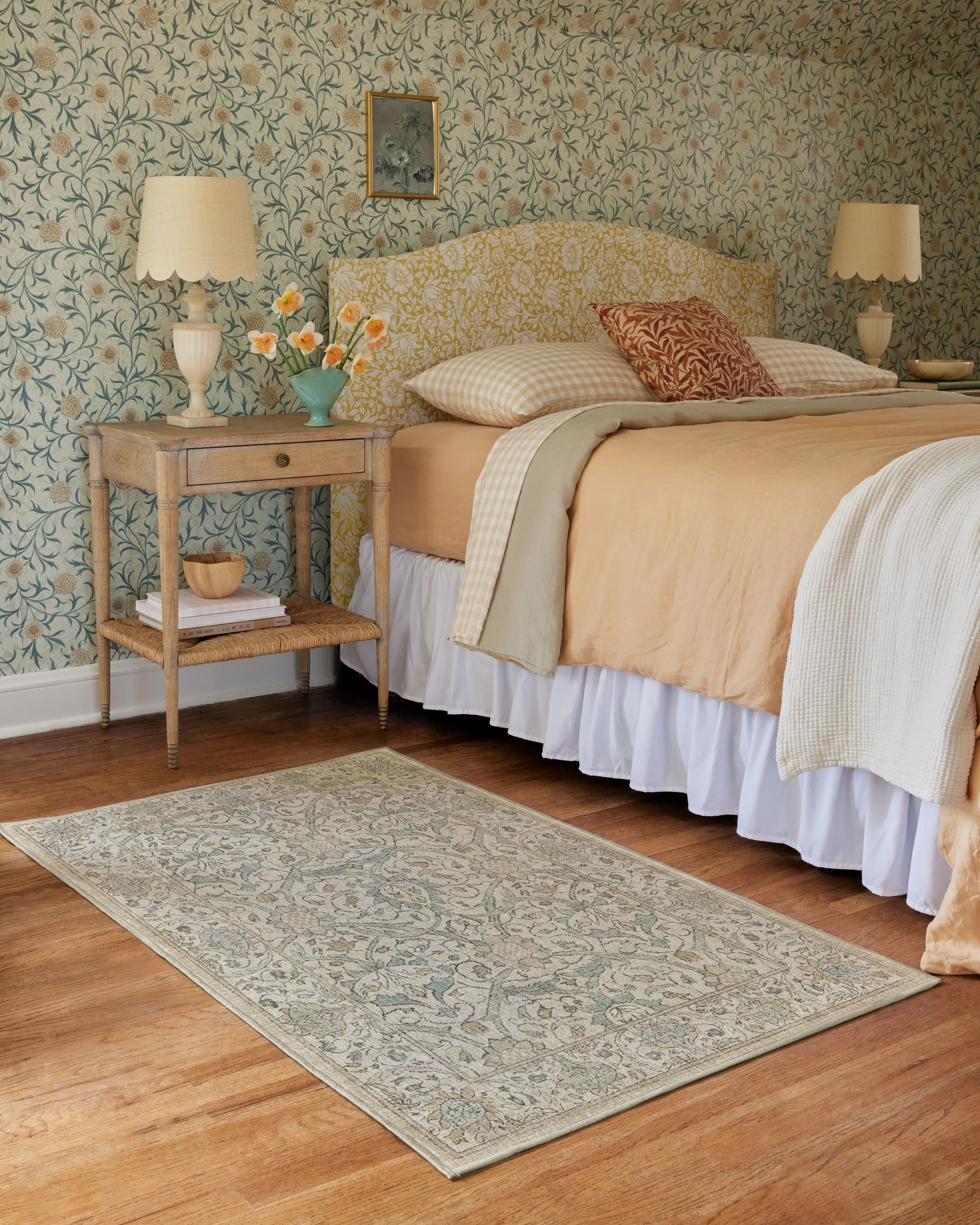Montreal Natural Jade Flatwoven Rug by Morris & Co. - Image 6