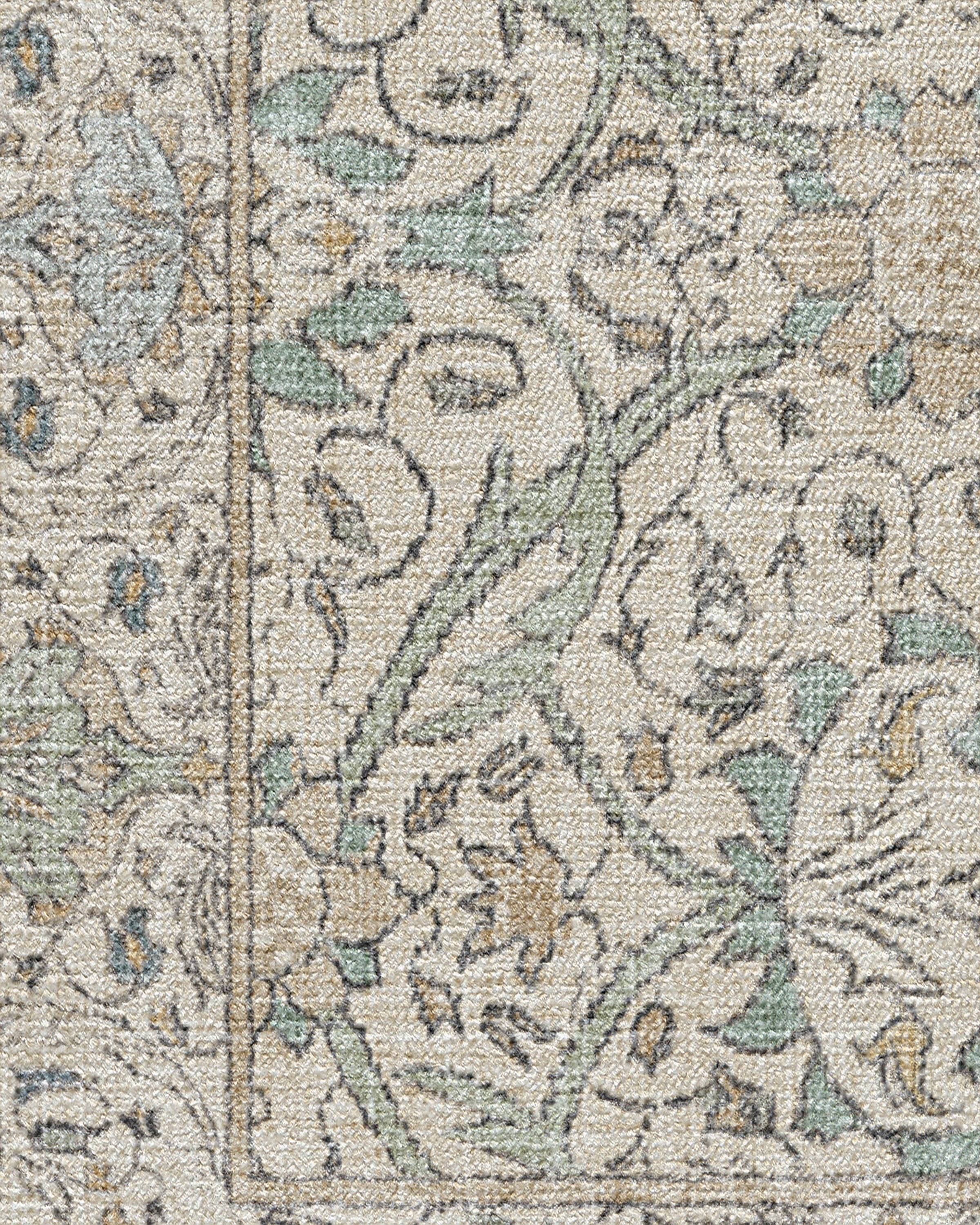 Montreal Natural Jade Rug by Morris & Co. - Image 10