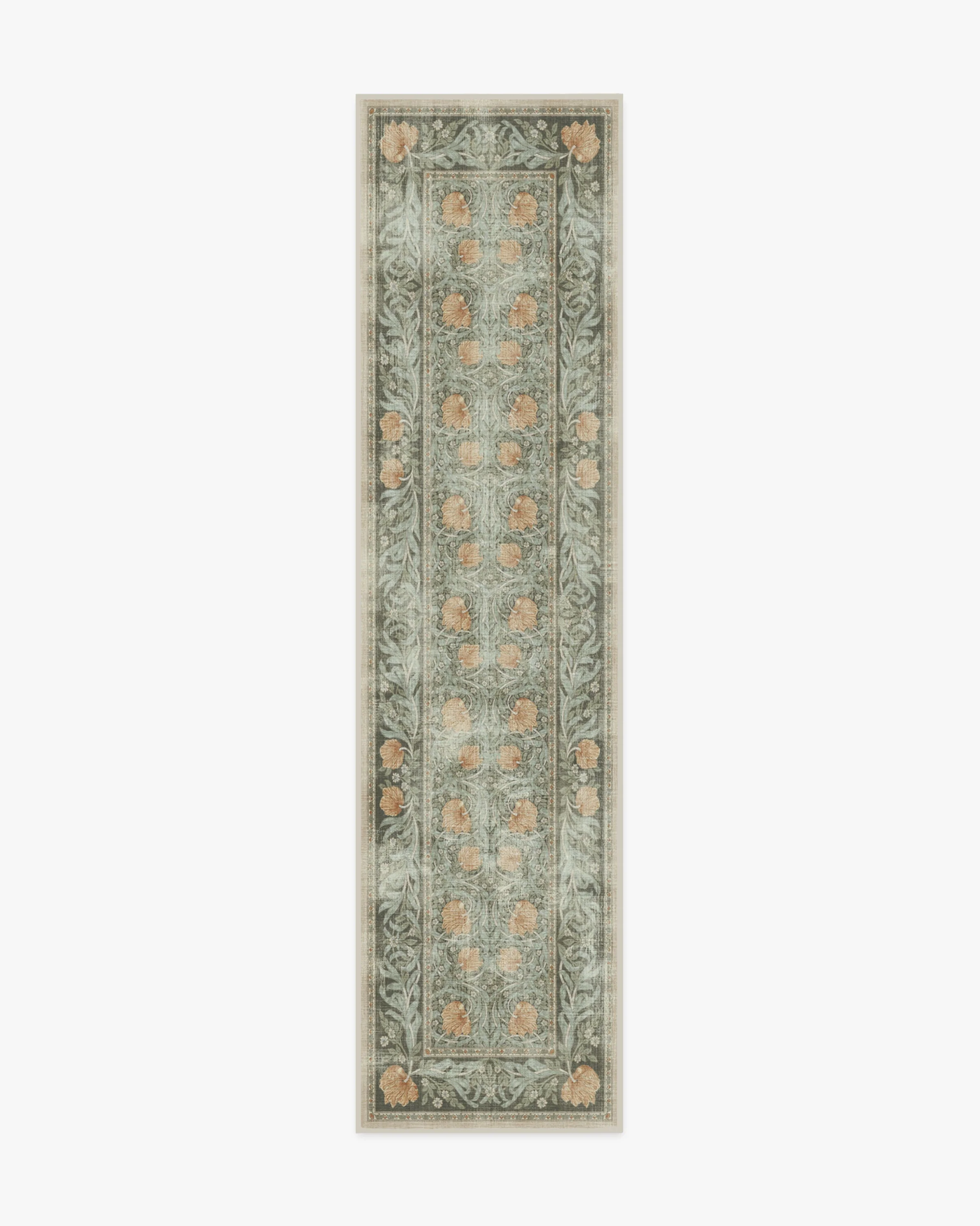 Pimpernel Jade Flatwoven Rug by Morris & Co. - Image 10