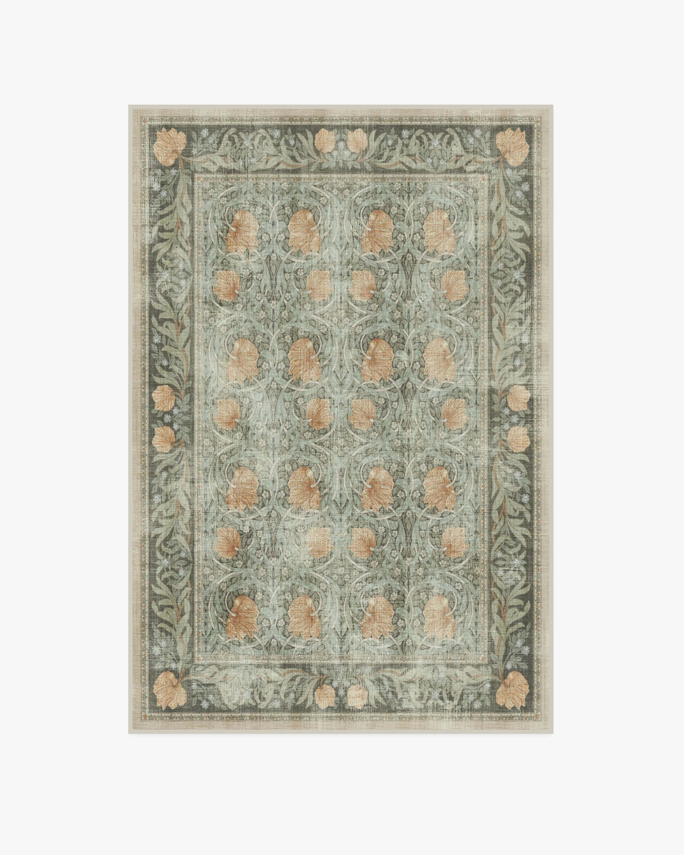 Pimpernel Jade Rug by Morris & Co. - Image 5
