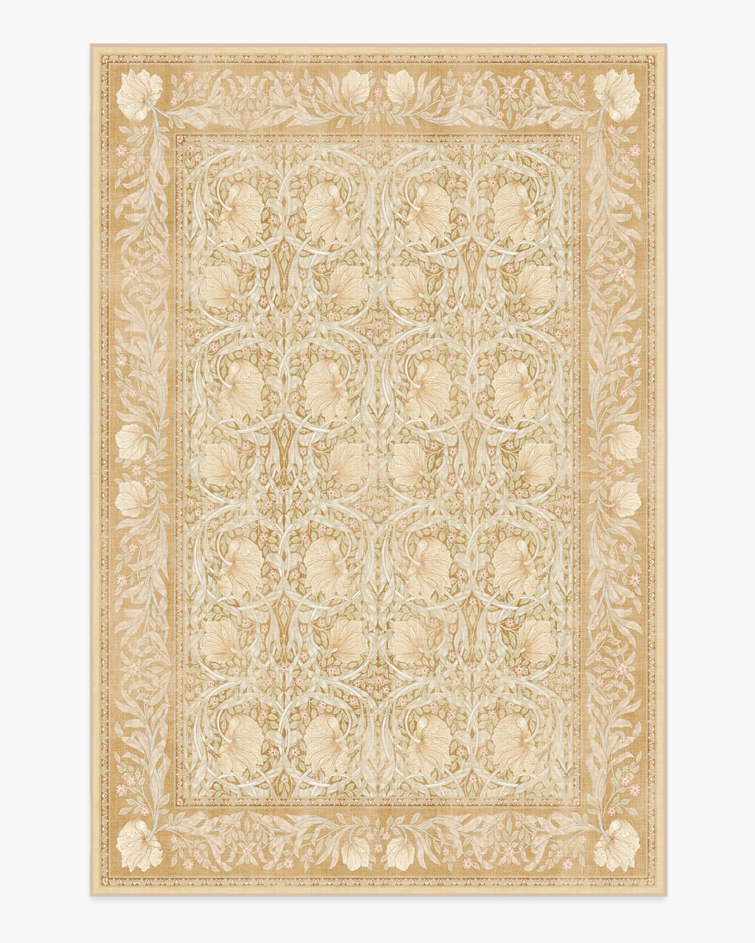 Pimpernel Light Ochre Rug by Morris & Co - Image 3