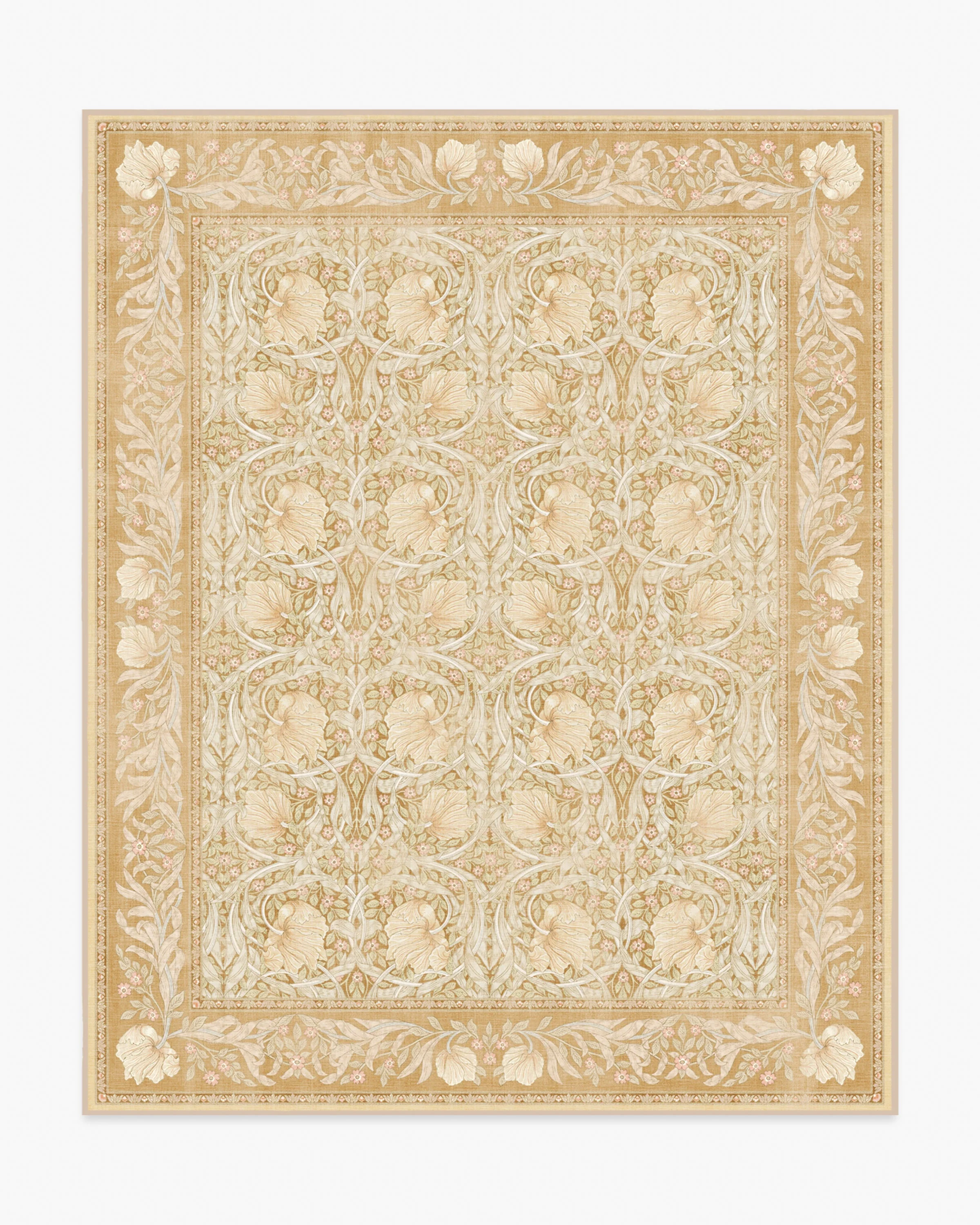 Pimpernel Light Ochre Rug by Morris & Co - Image 4