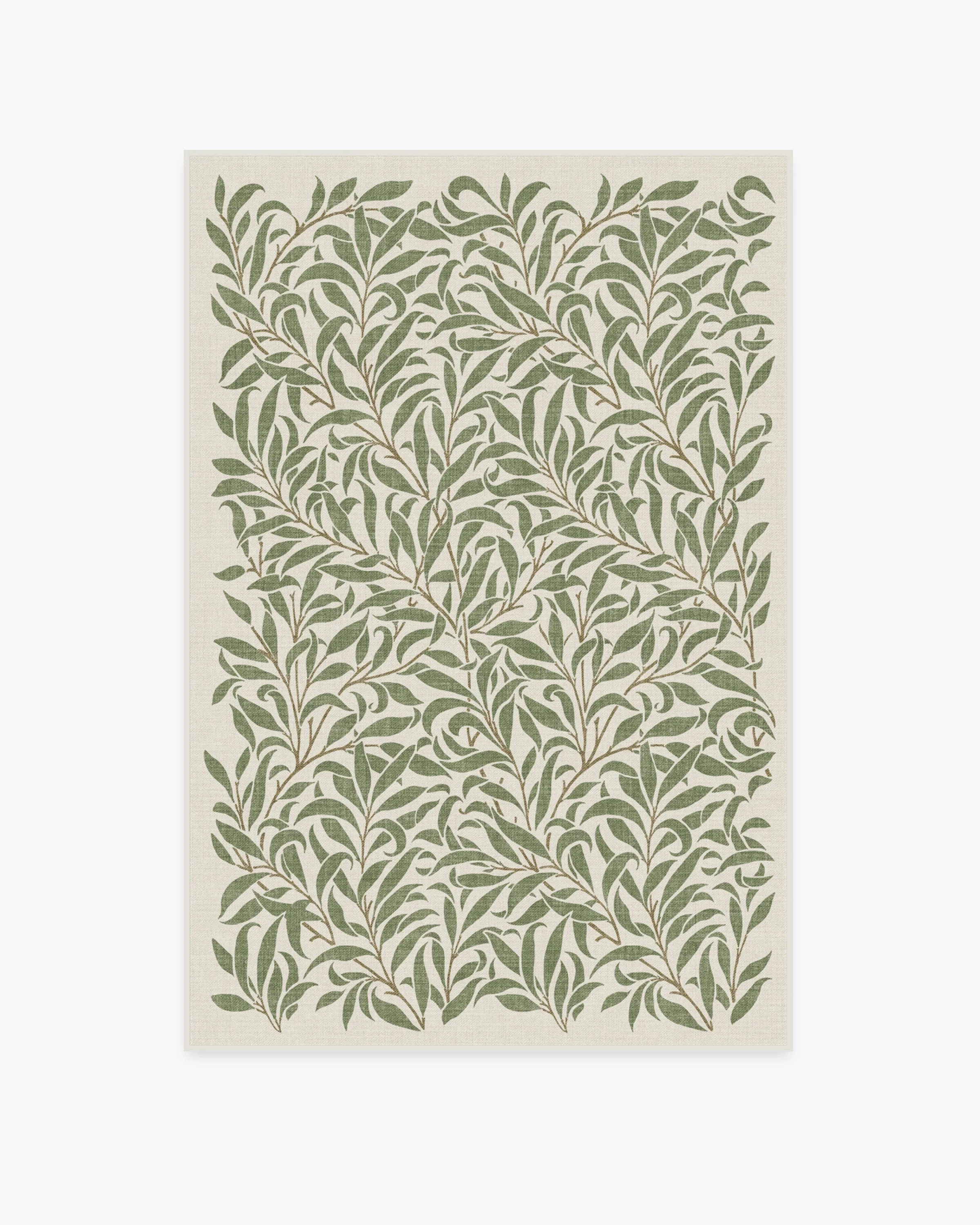 Pure Willow Boughs Green Rug by Morris & Co. - Image 5