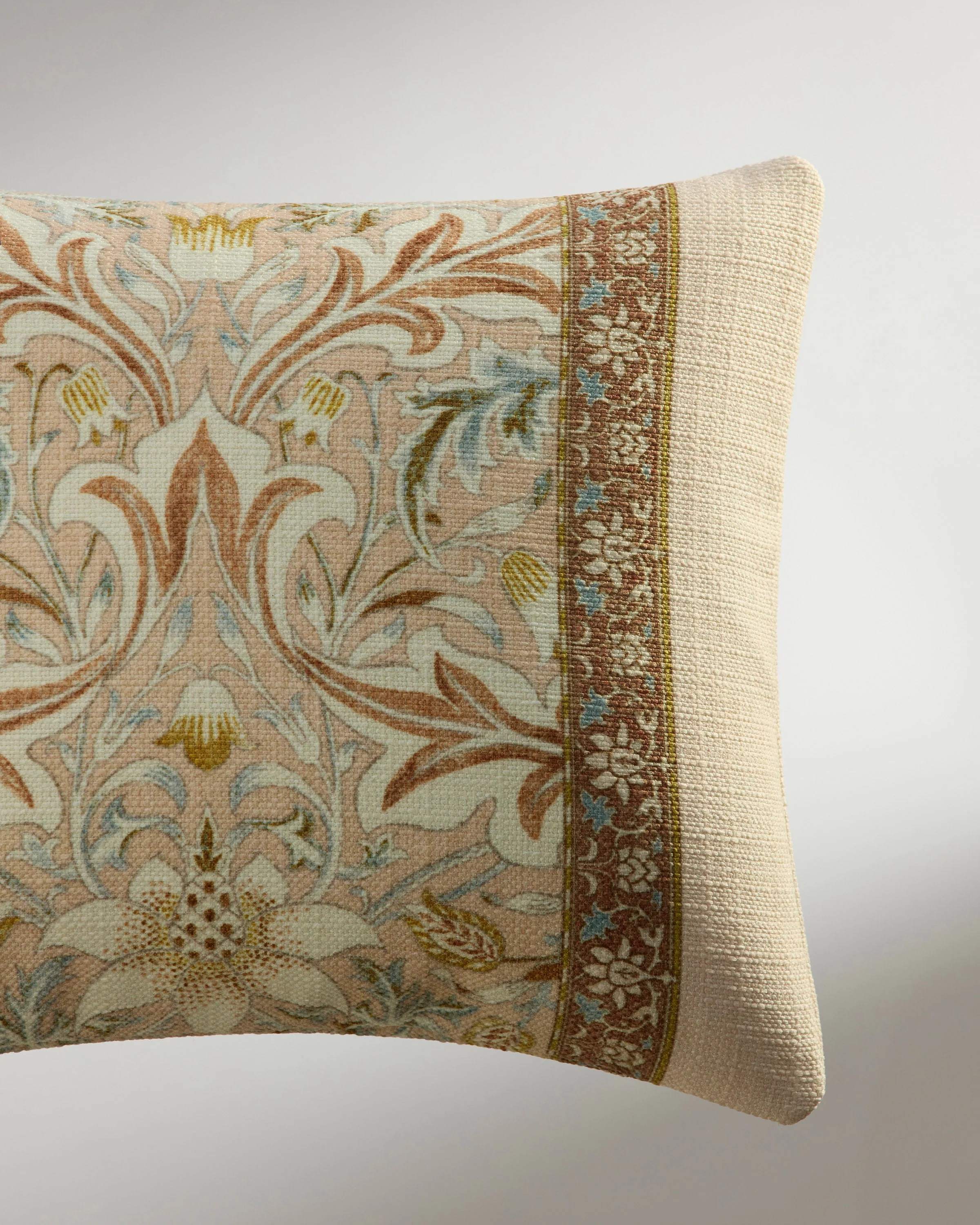 Simply Severn Vintage Blush Woven Lumbar Throw Pillow by Morris & Co. - Image 4