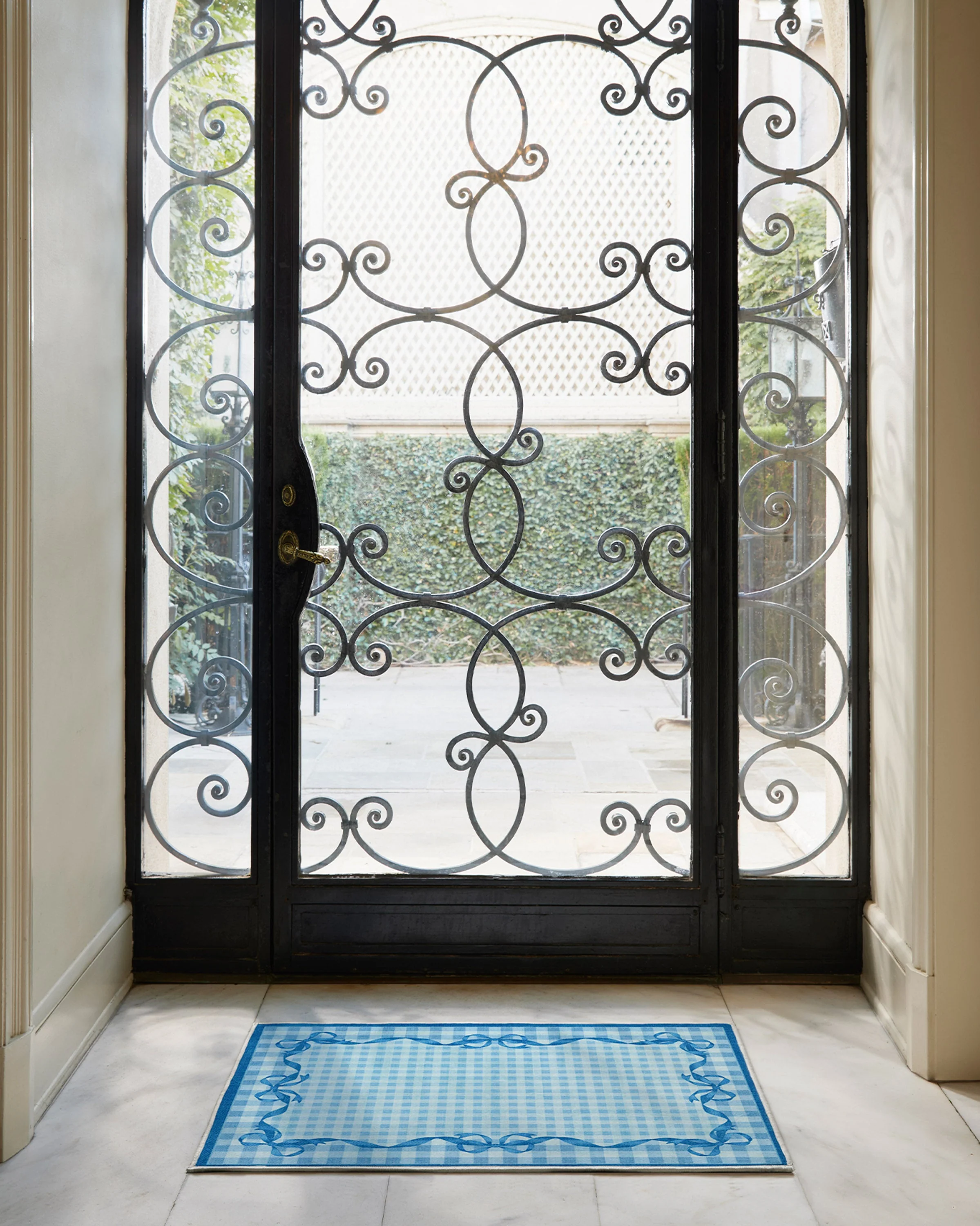 Audrey Blue Flatwoven Rug by Mrs. Alice - Image 5