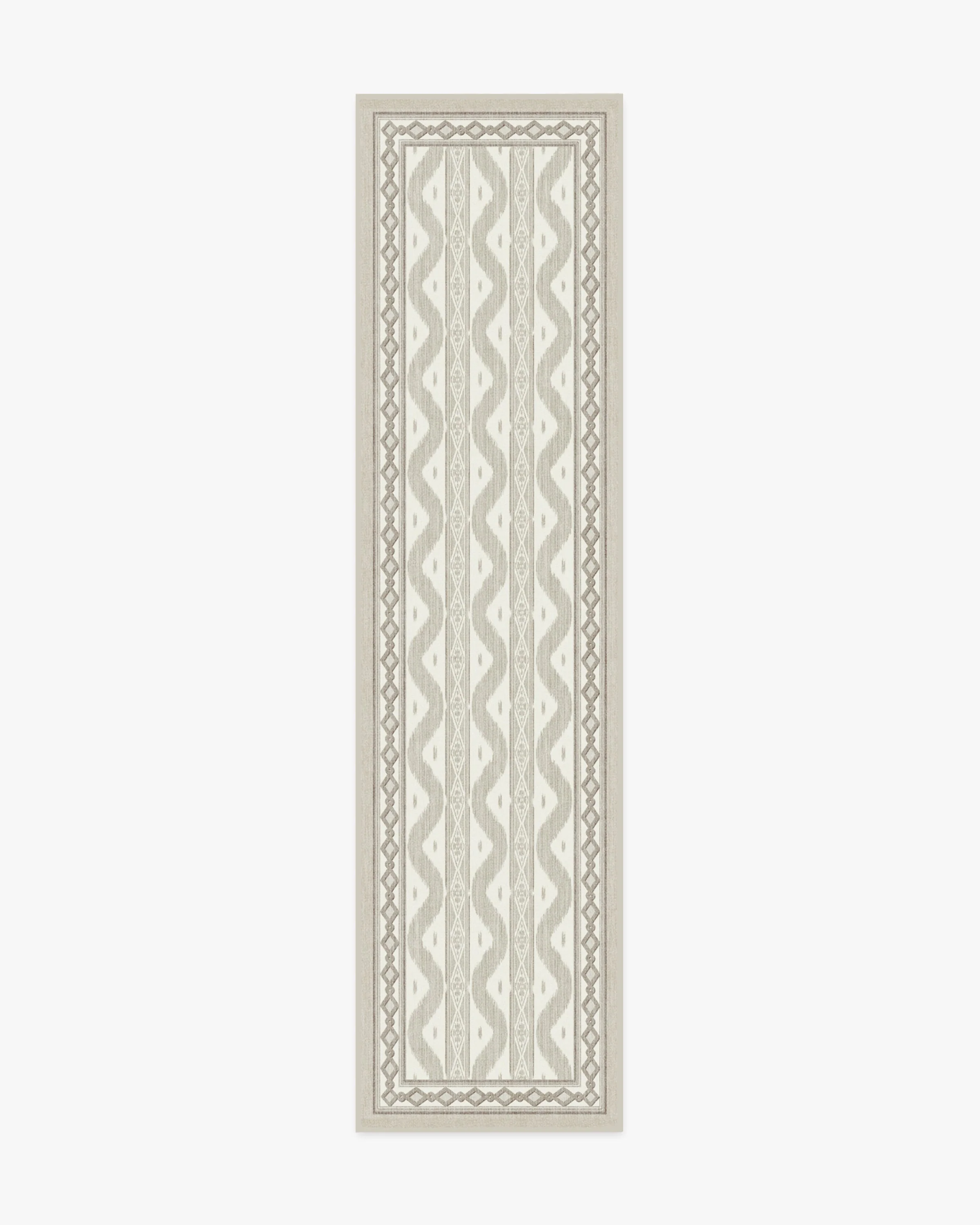 Ava Ikat Beige Flatwoven Rug by Mrs. Alice - Image 11