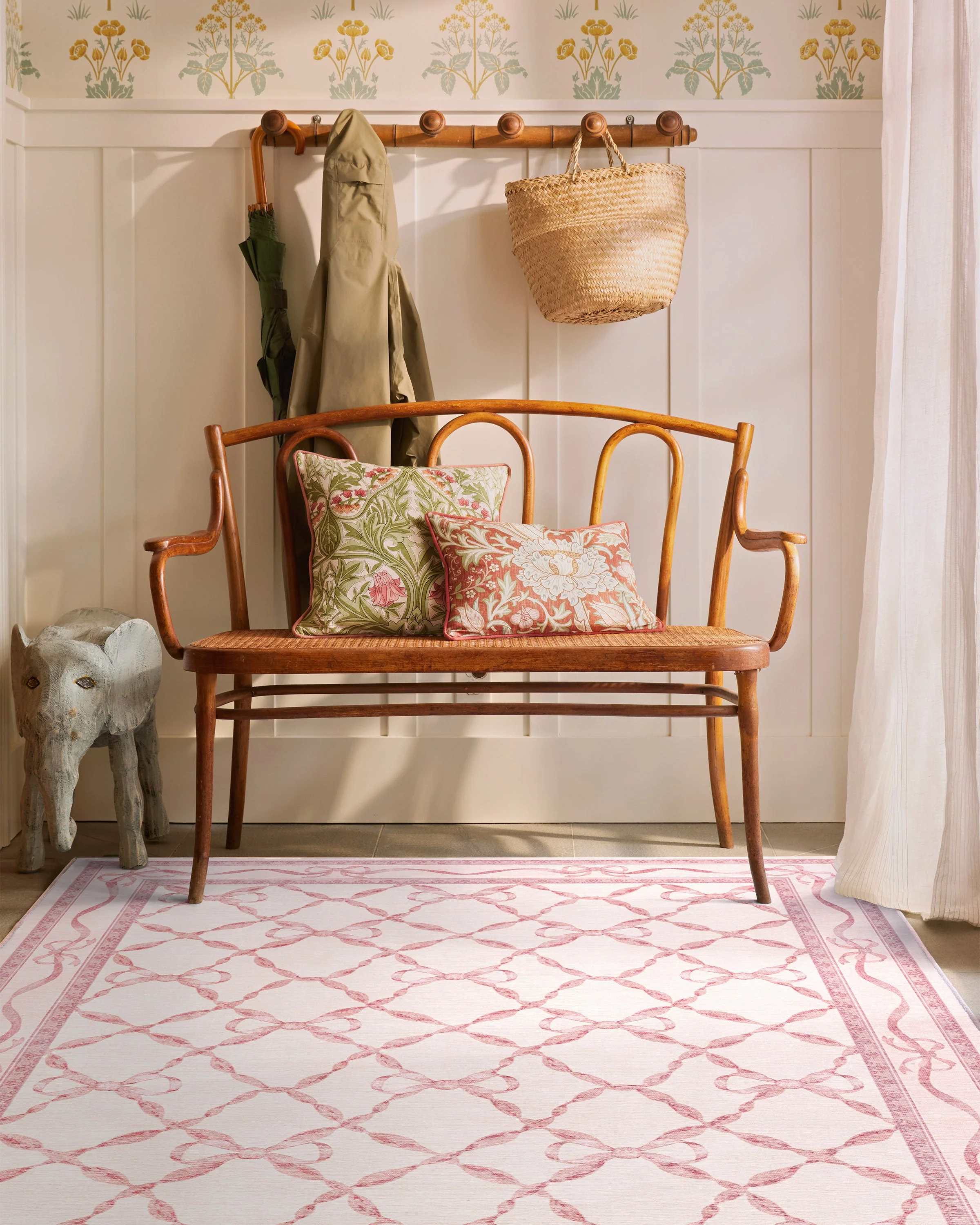 Eloise Pink Flatwoven Rug by Mrs. Alice - Image 3