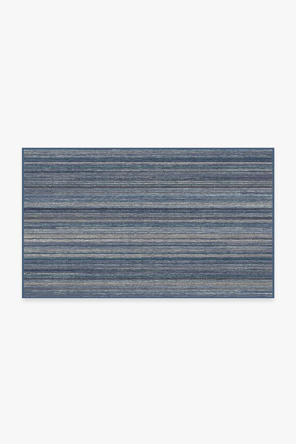 Multi Stripe Blue Rug - Image 5