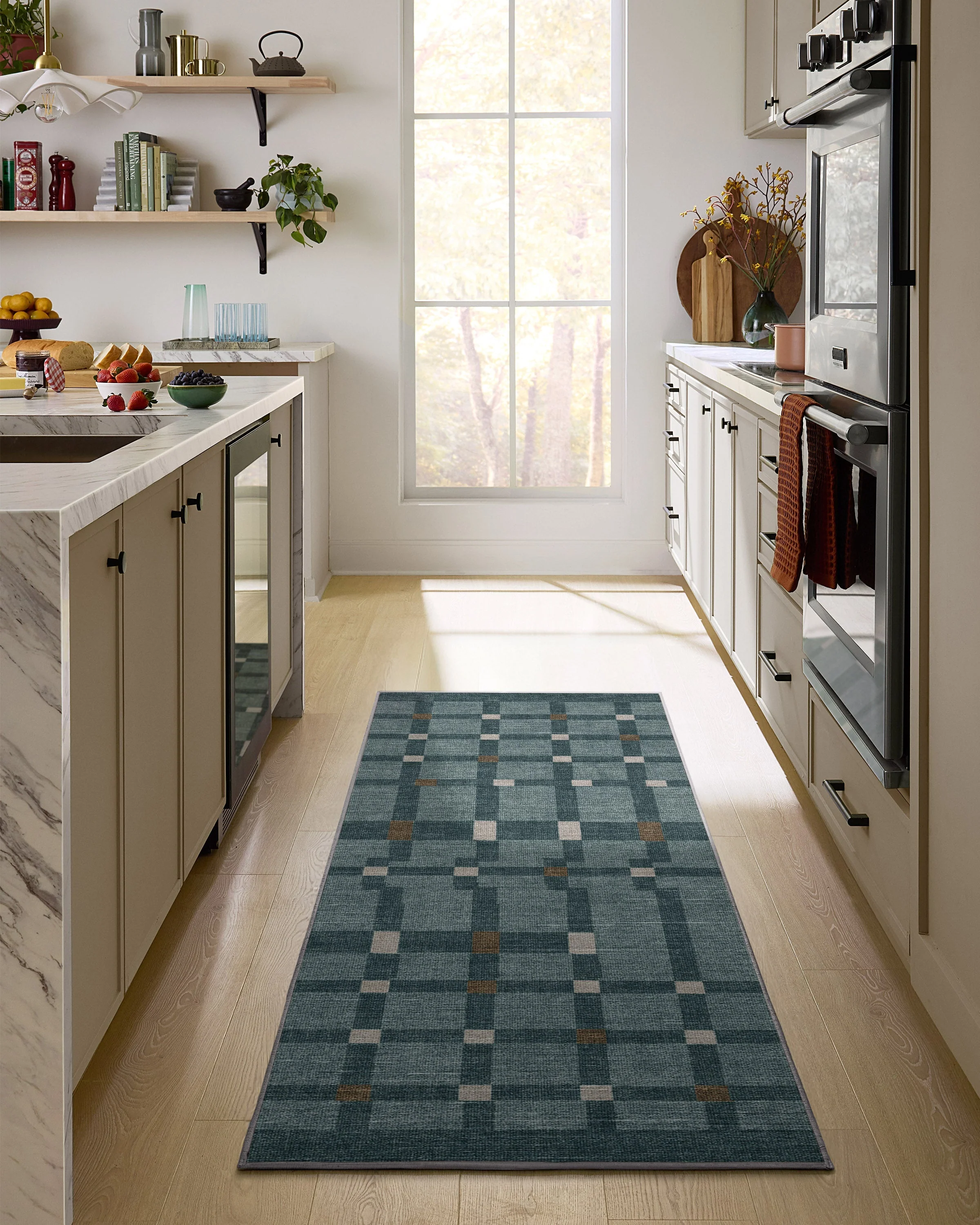 Nano Charcoal Flatwoven Rug - Image 2