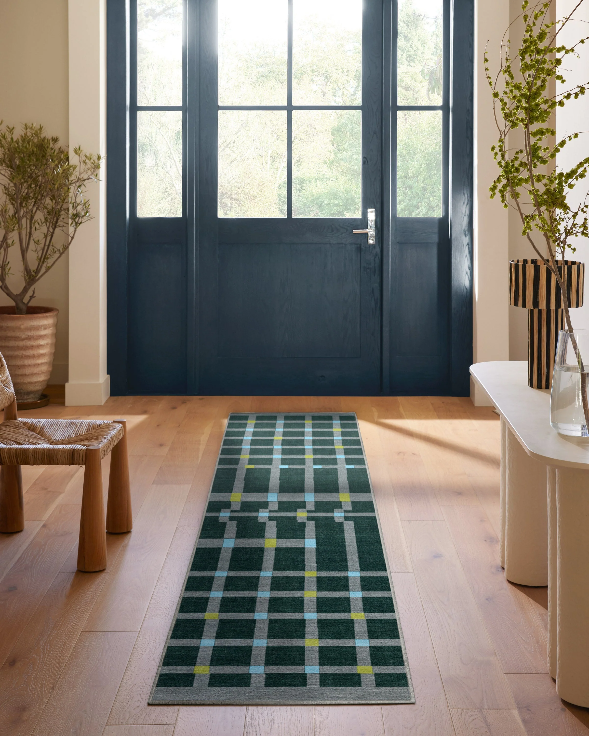 Nano Green Flatwoven Rug - Image 2