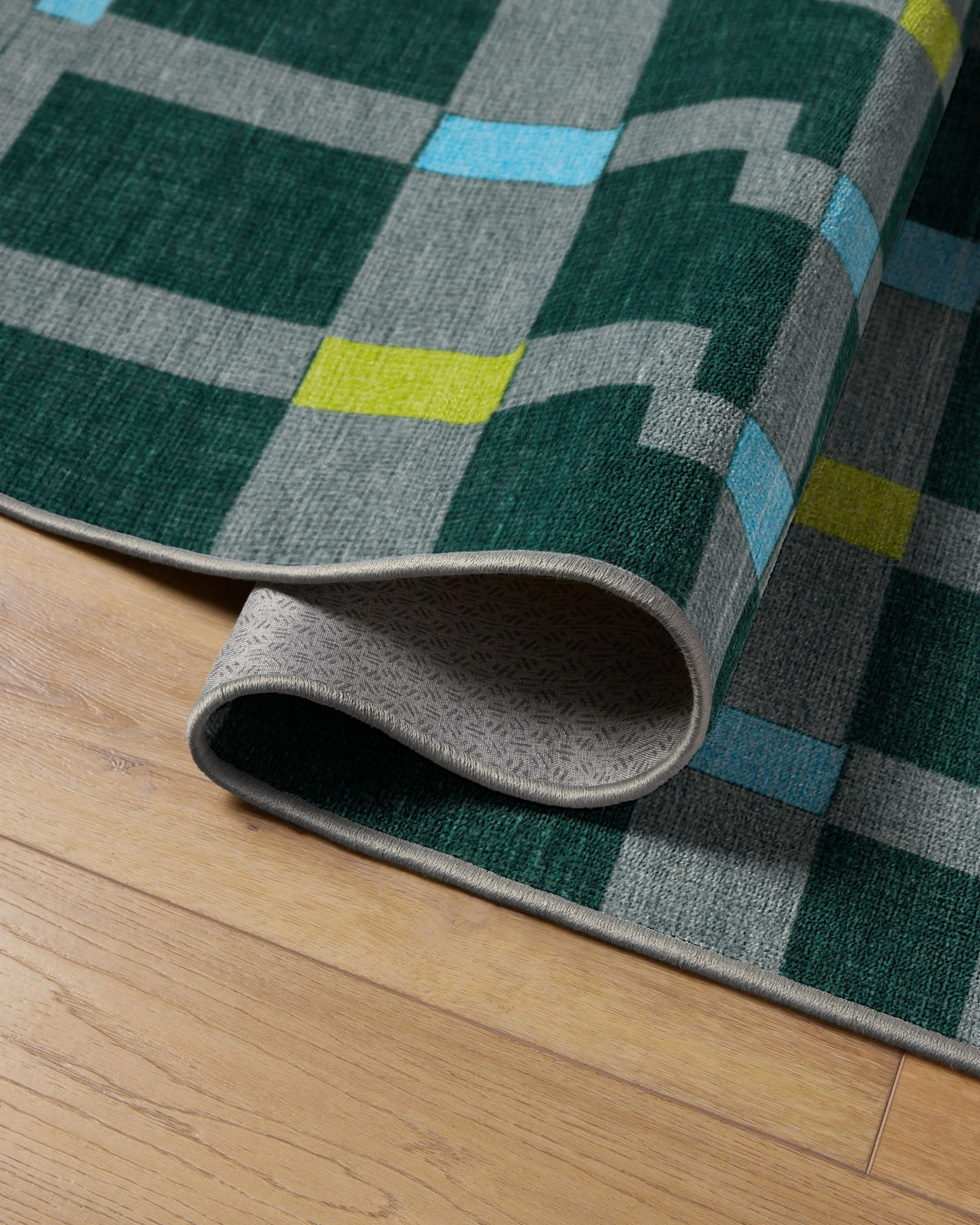 Nano Green Flatwoven Rug - Image 6
