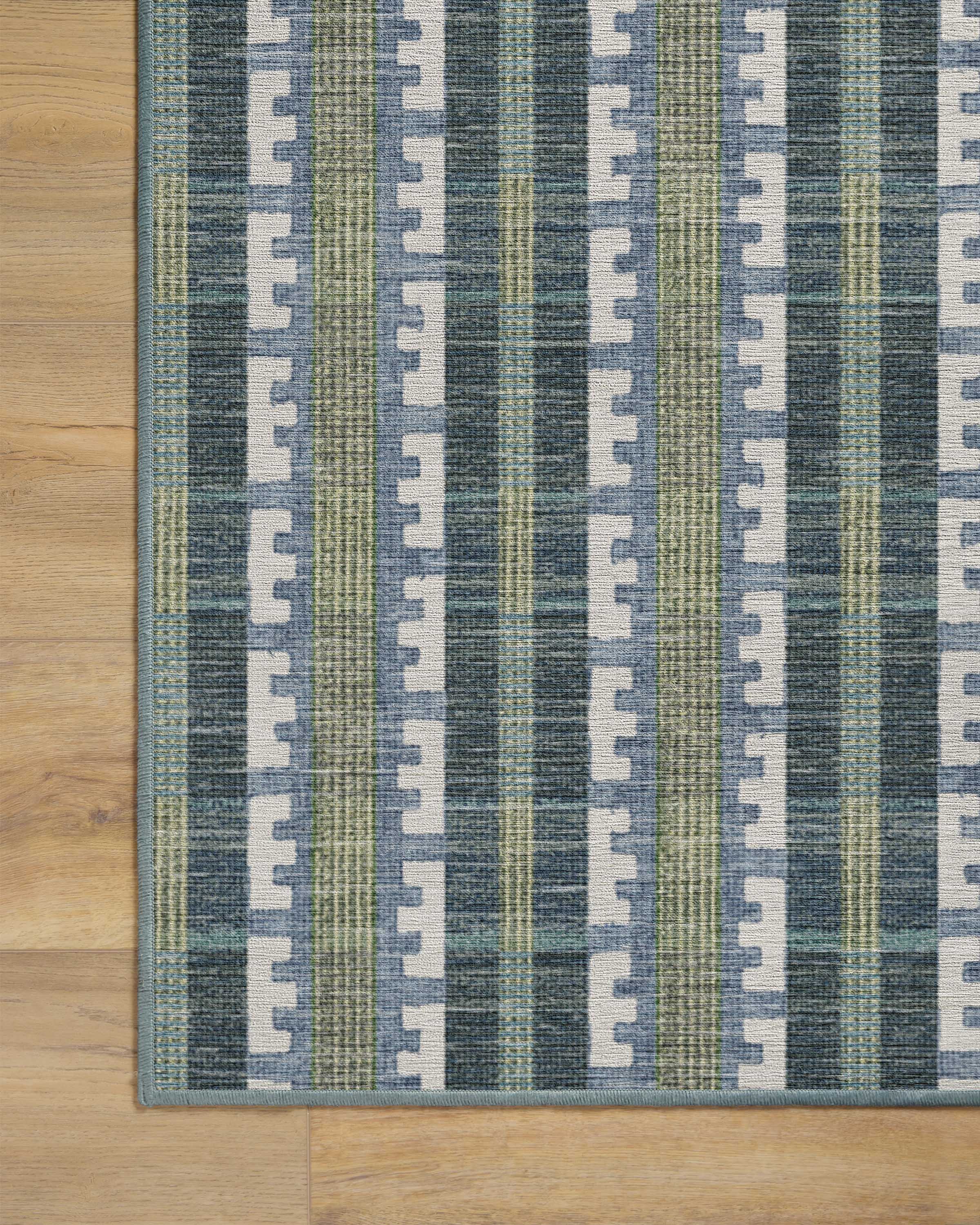 Olin Blue Flatwoven Rug - Image 4