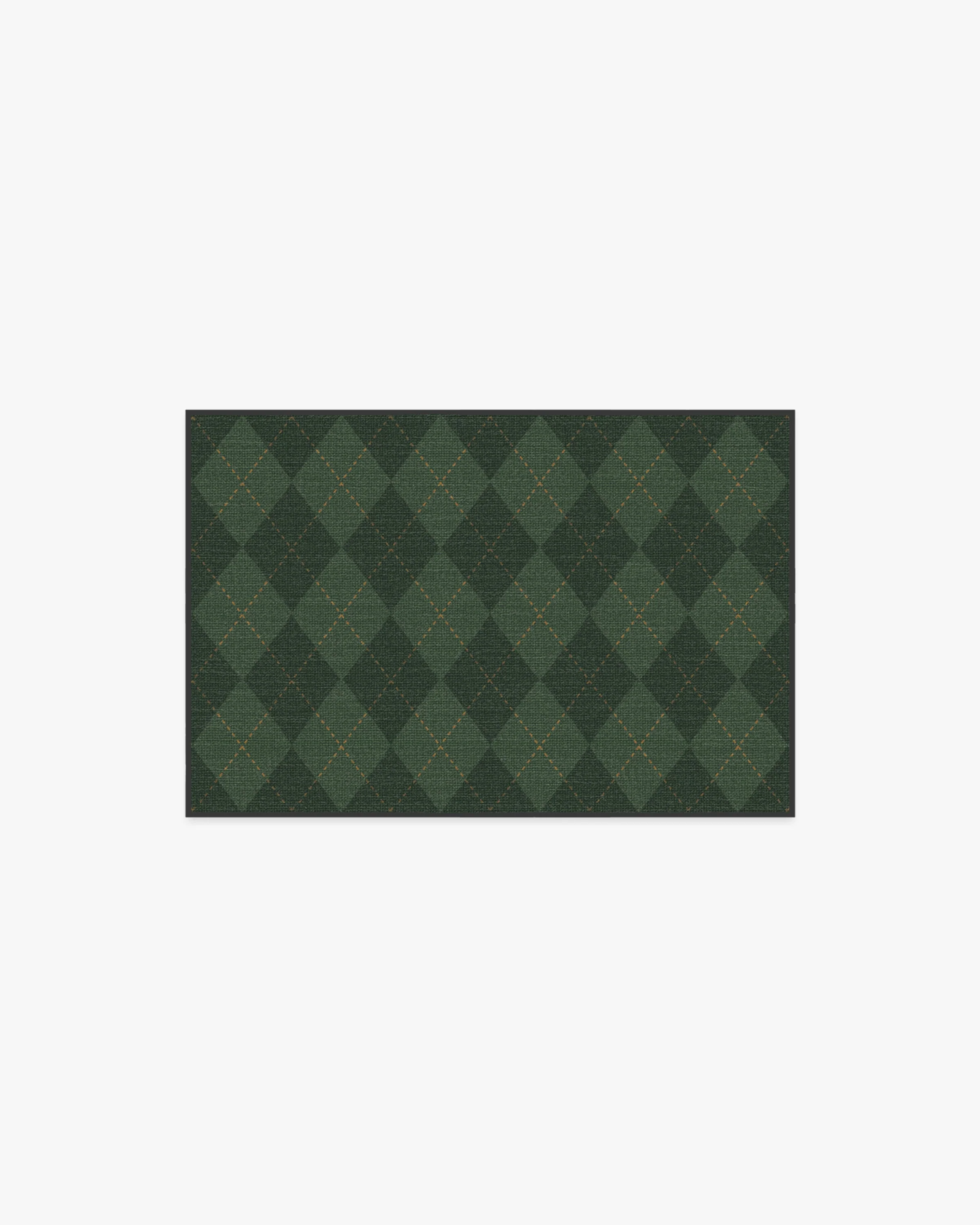 Oliver Argyle Forest Green Flatwoven Rug - Image 9