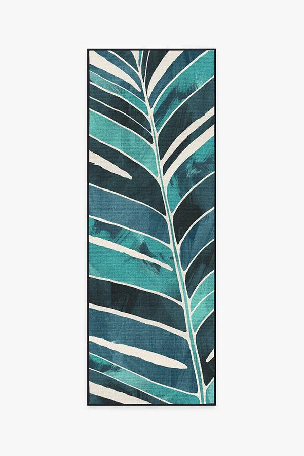 Ombra Teal Outdoor Rug - Image 6