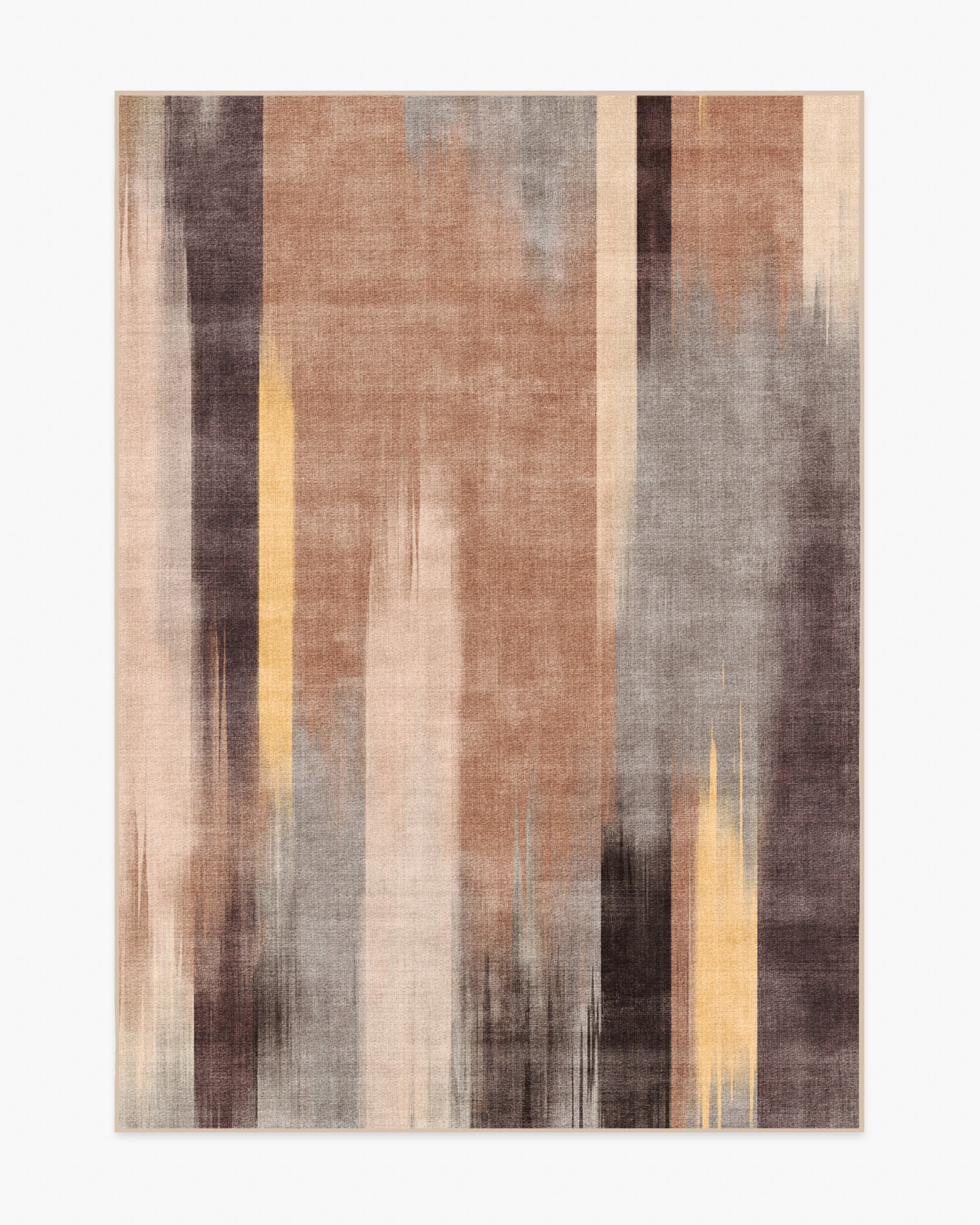 Ombré Mirage Golden Brown Flatwoven Rug