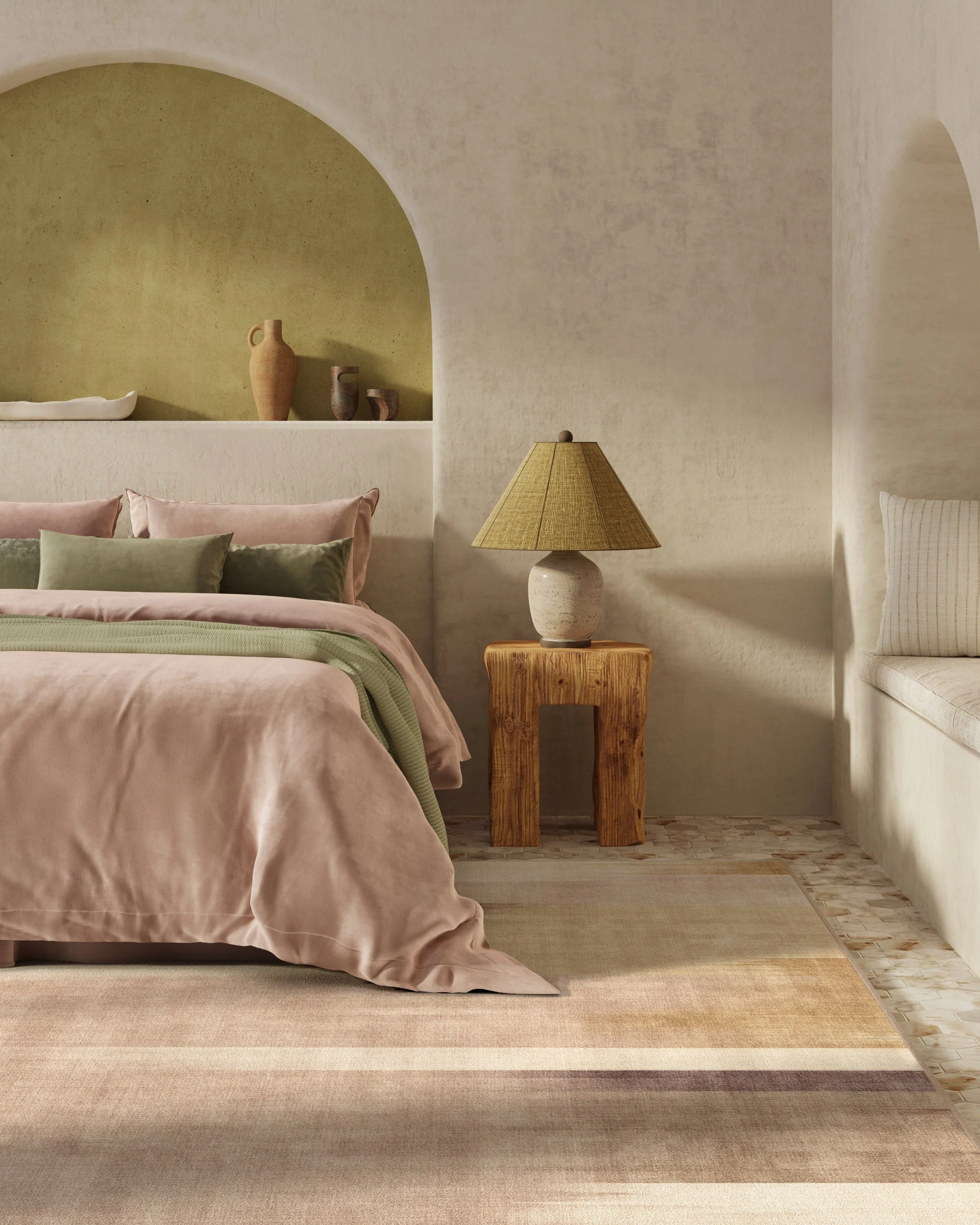Ombré Mirage Neutral Flatwoven Rug - Image 10