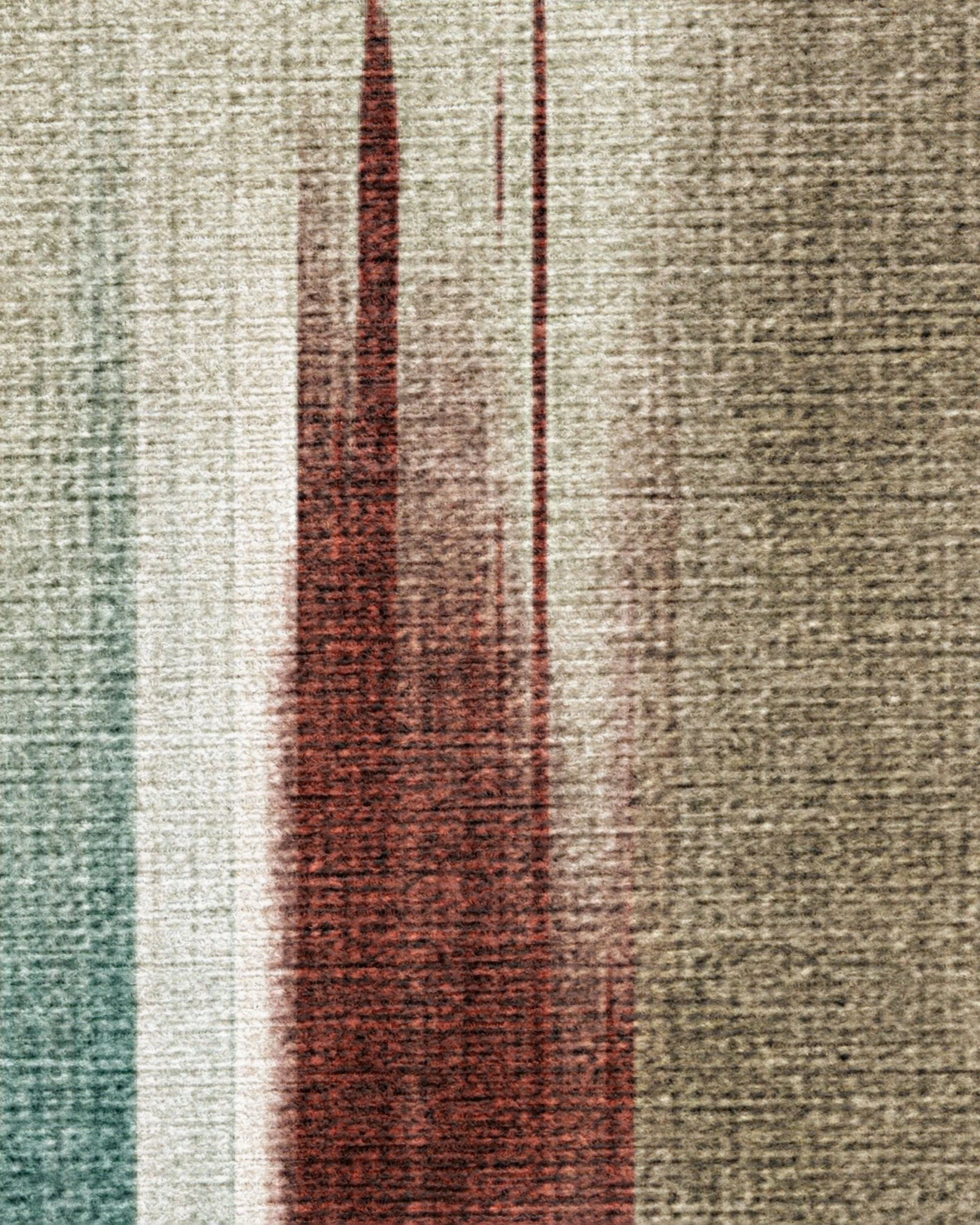 Ombré Mirage Terracotta & Teal Flatwoven Rug - Image 12