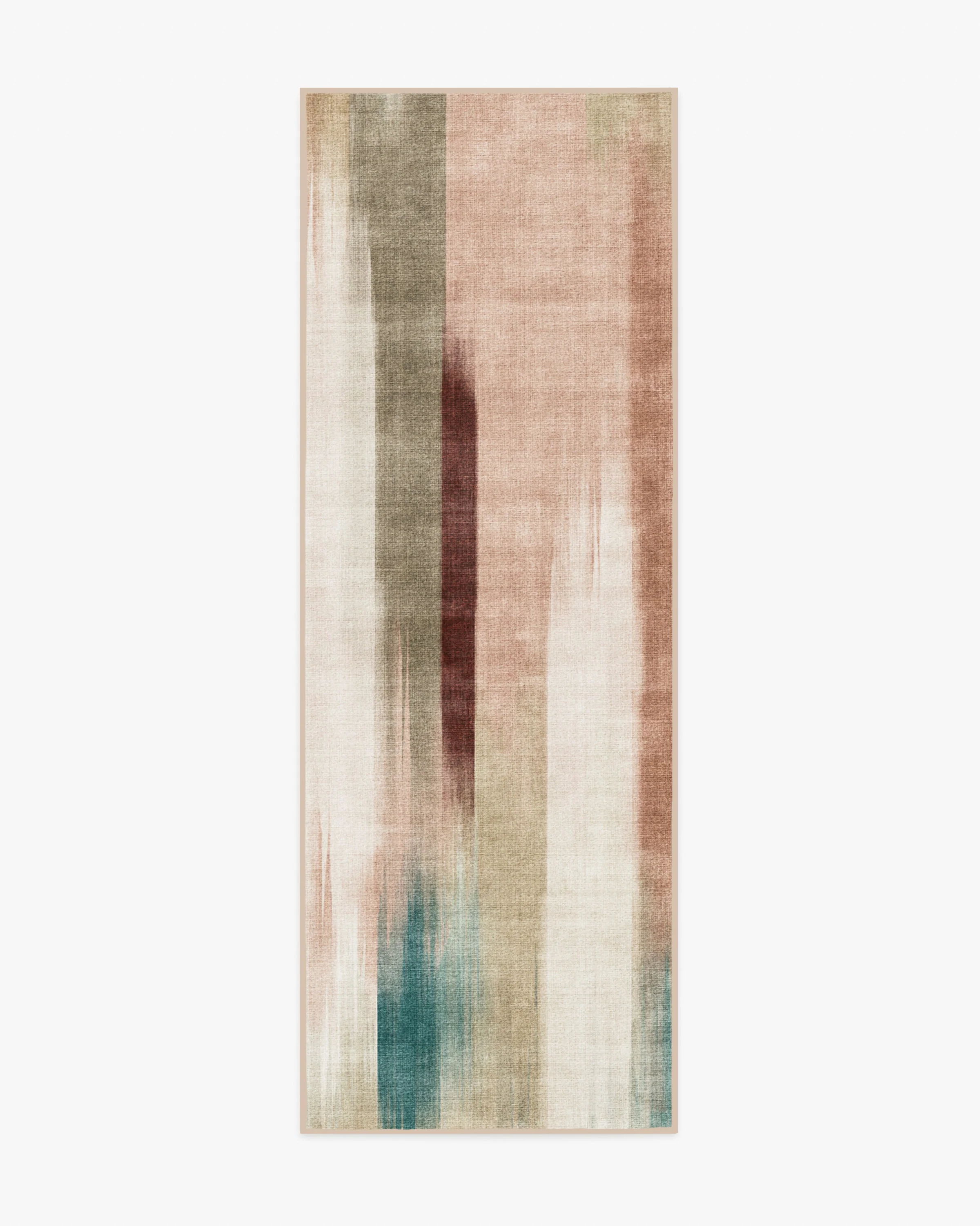 Ombré Mirage Terracotta & Teal Rug - Image 3