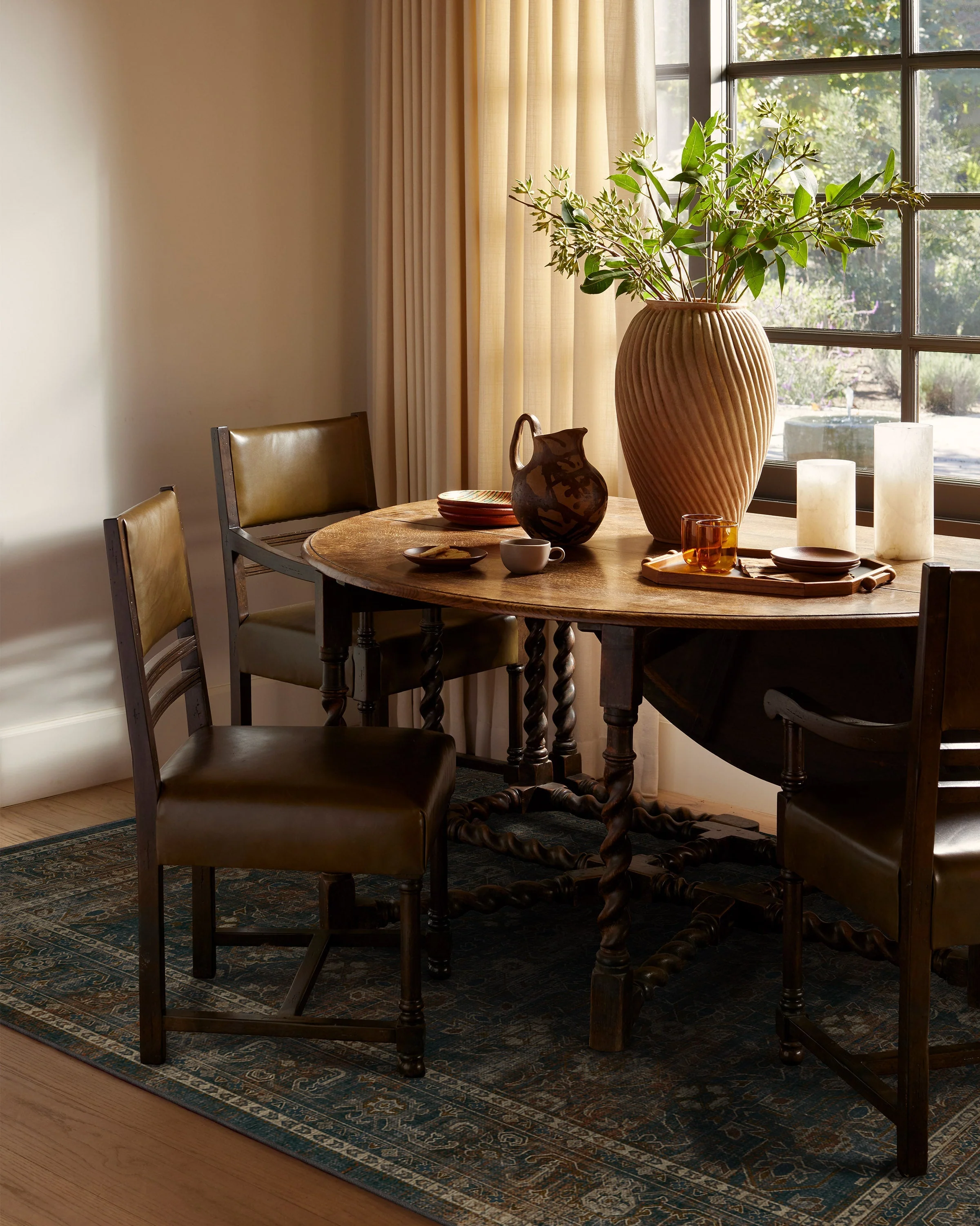 Ophelia Navy & Redwood Rug - Image 16
