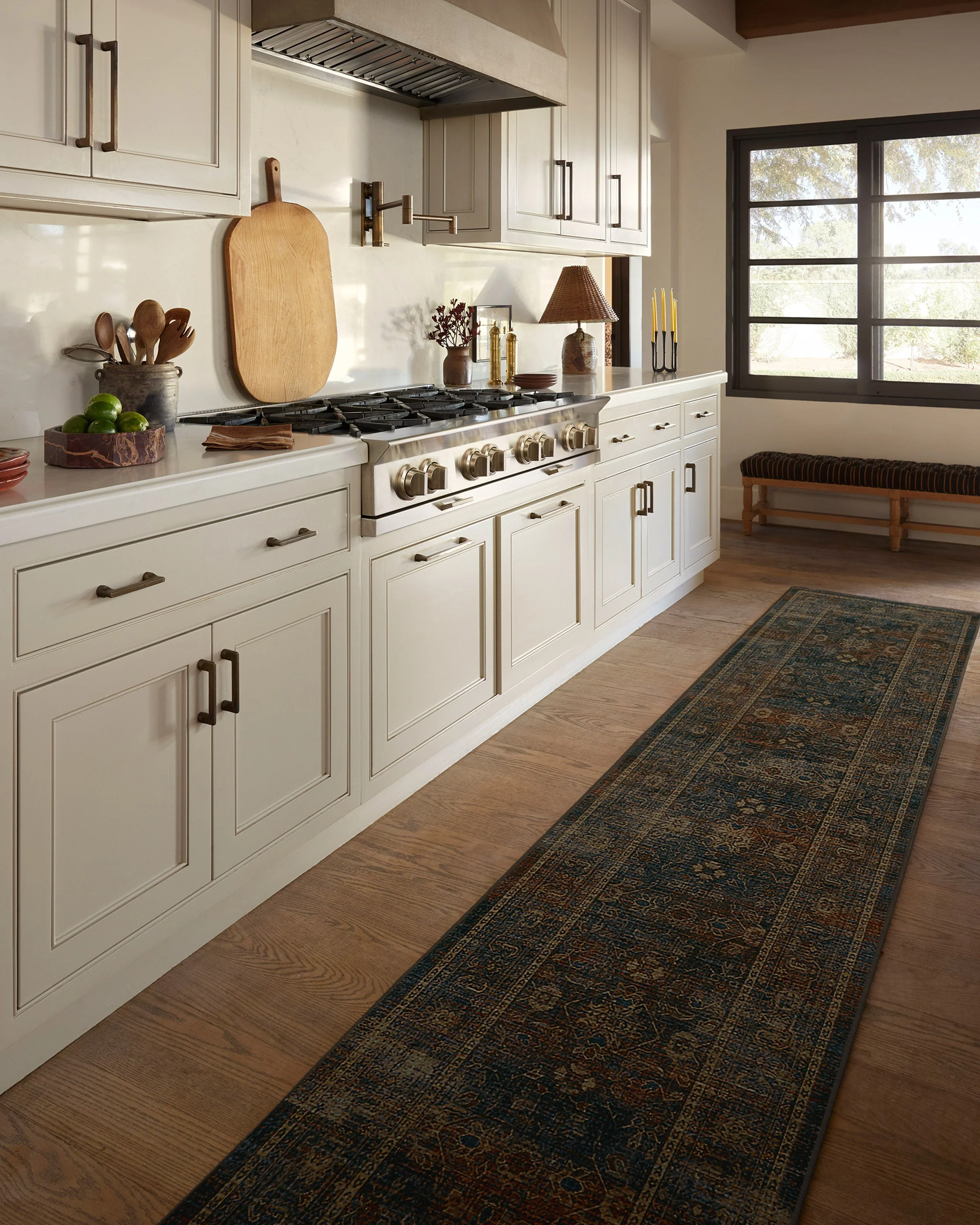 Ophelia Navy & Redwood Rug - Image 17