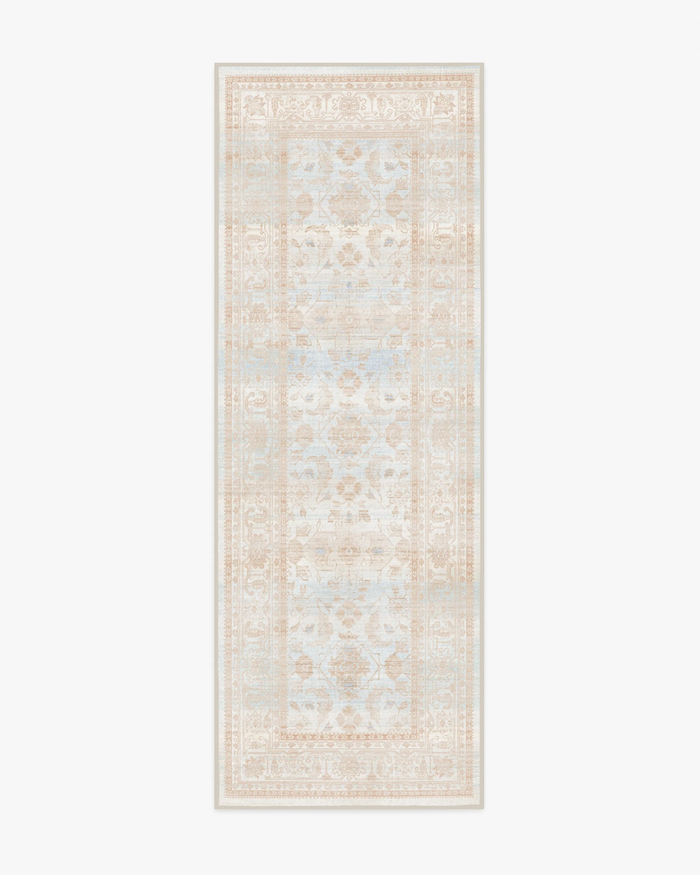 Ophelia Sand & Blue Rug - Image 4