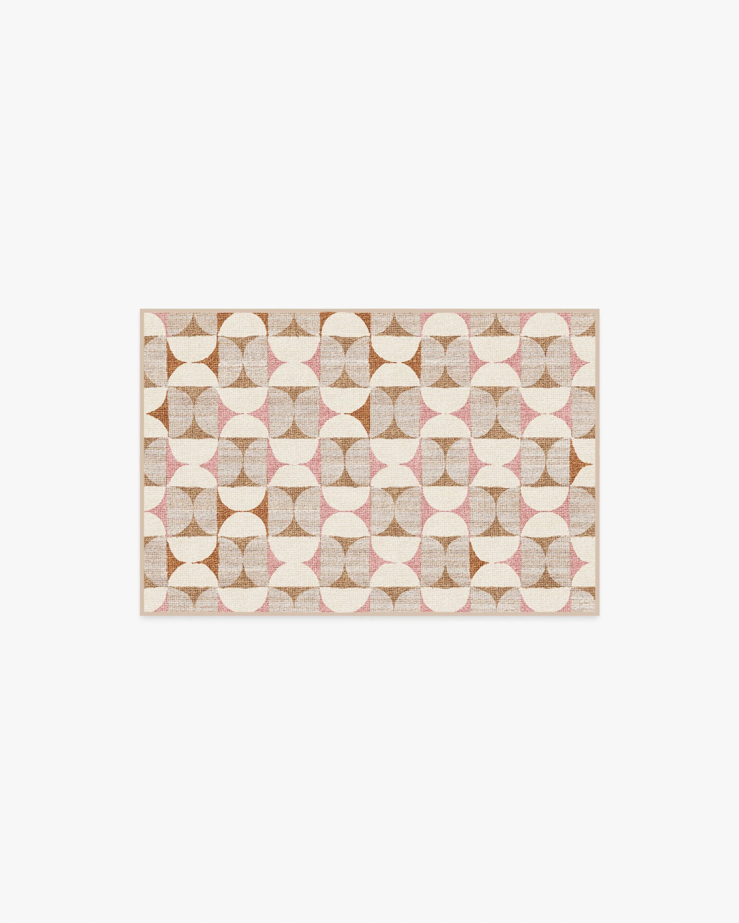 Orana Soft Pink & Natural Flatwoven Rug - Image 6