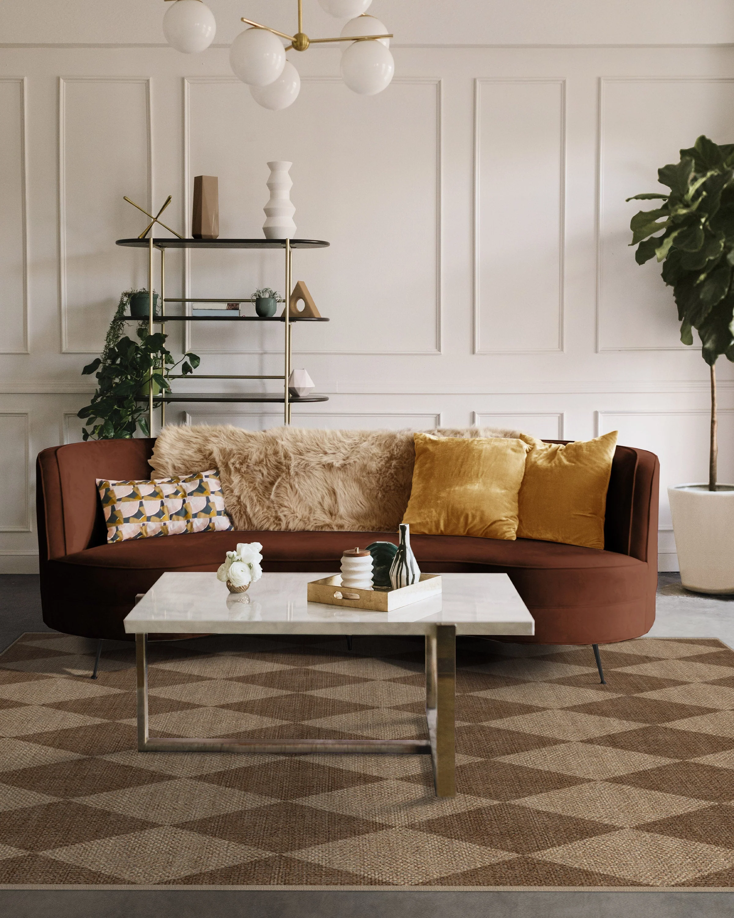 Palazzo Latte Brown Re-Jute Rug - Image 3