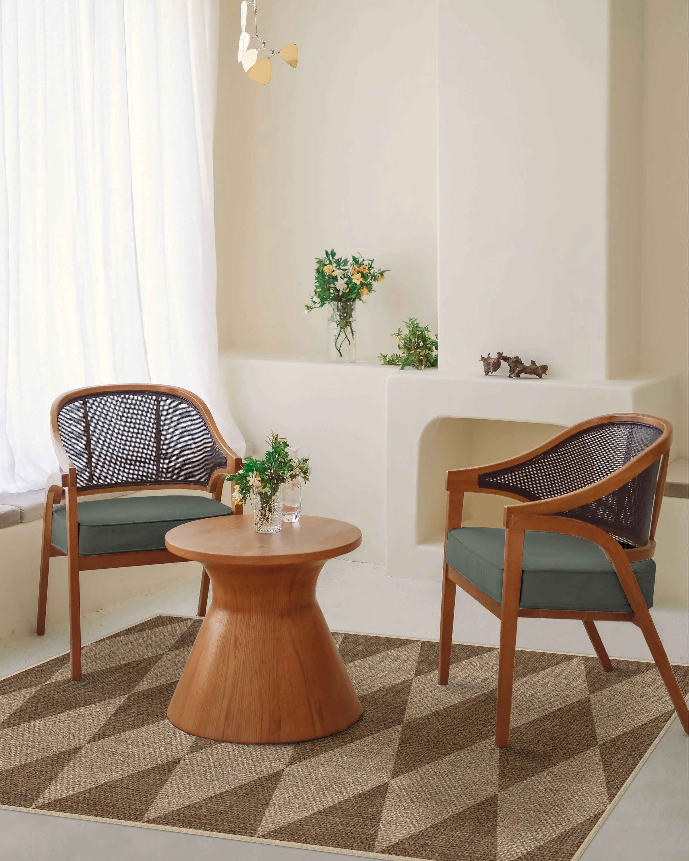 Palazzo Latte Brown Re-Jute Rug - Image 5