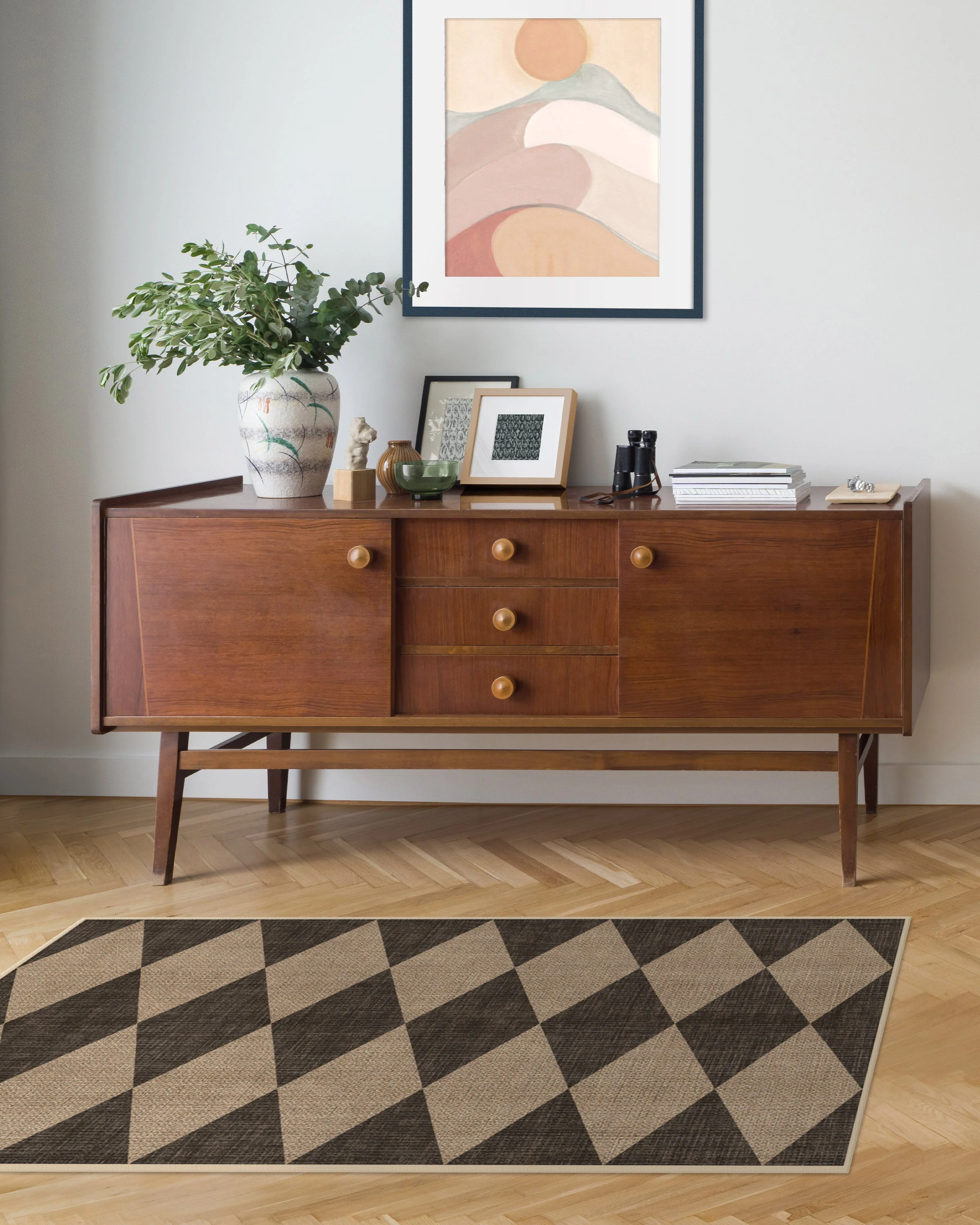 Palazzo Soft Black Re-Jute Rug - Image 5