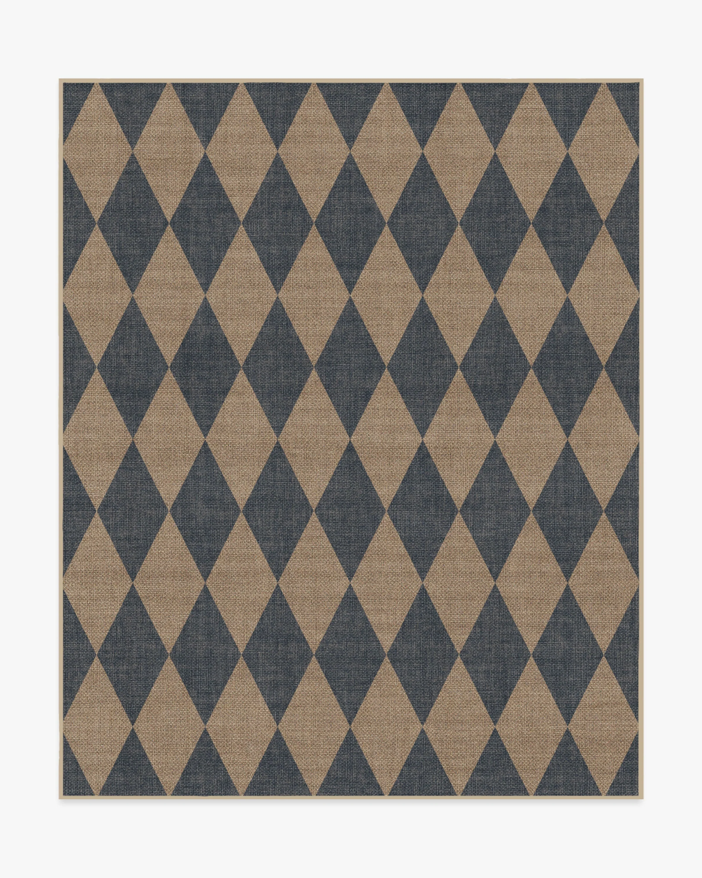 Palazzo Soft Navy Re-Jute Rug - Image 11