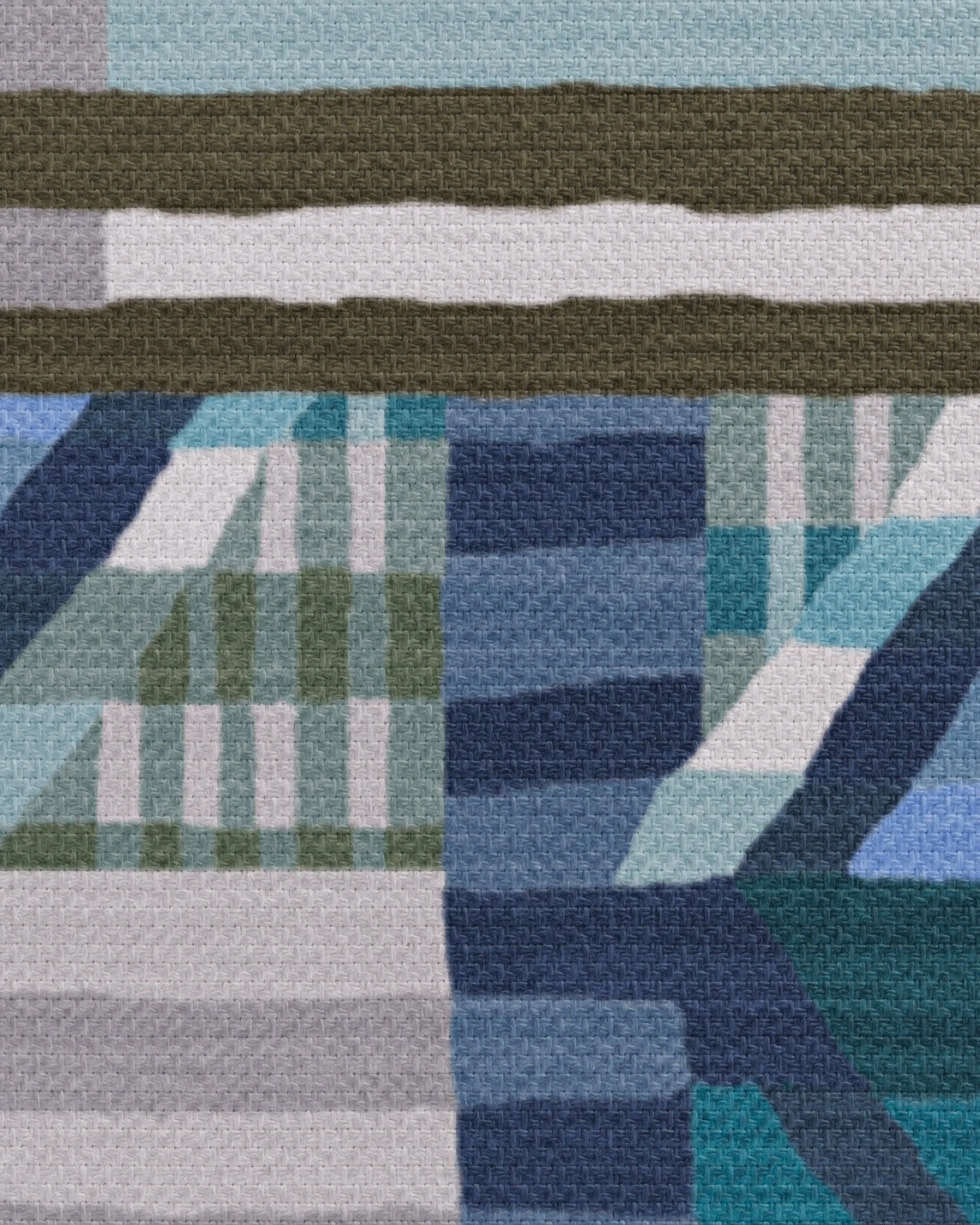 Paloma Blue Outdoor Rug - Image 2