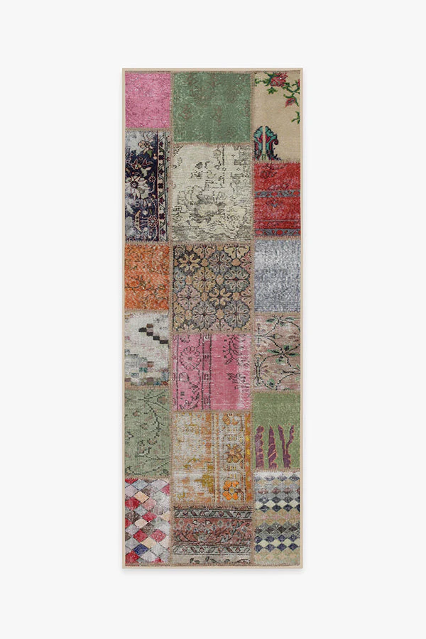Patchwork Boho Flatwoven Rug - Image 10