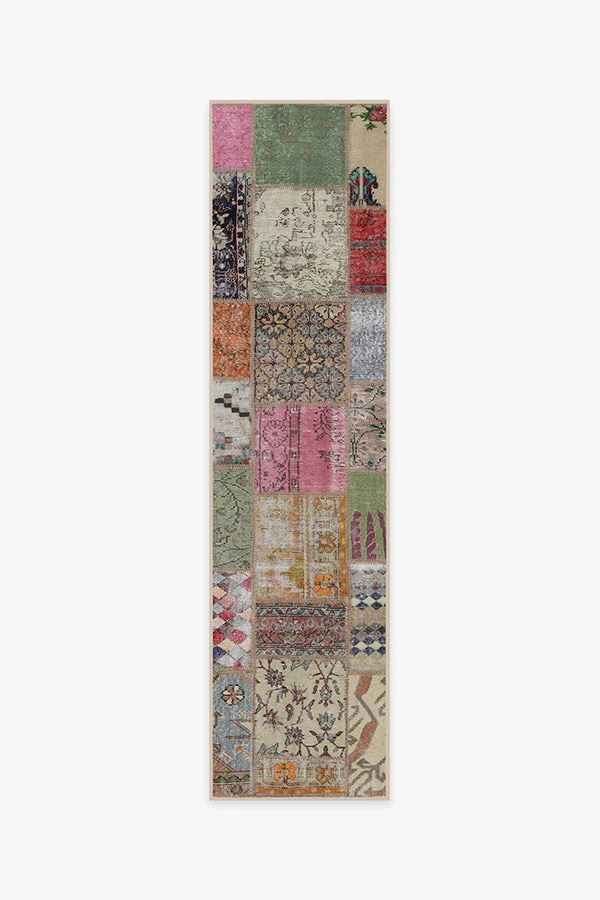 Patchwork Boho Flatwoven Rug - Image 11