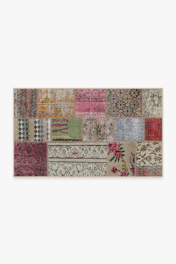 Patchwork Boho Flatwoven Rug - Image 12