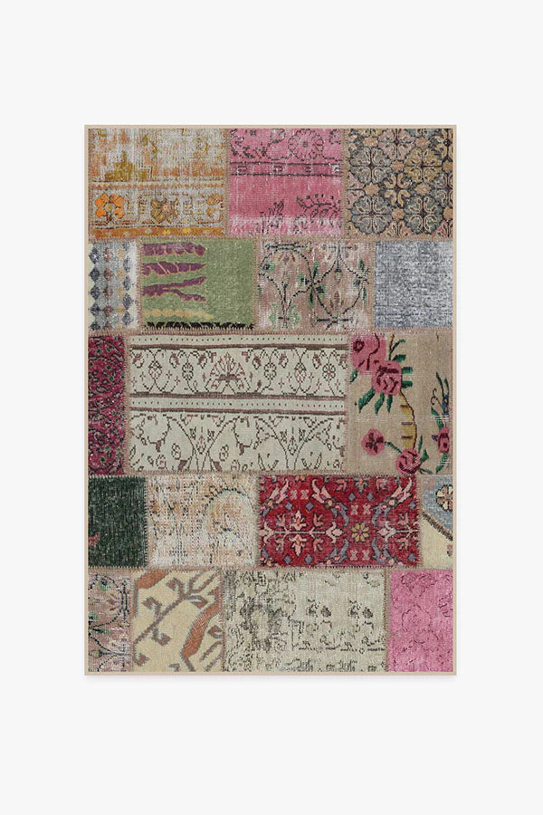 Patchwork Boho Flatwoven Rug - Image 13