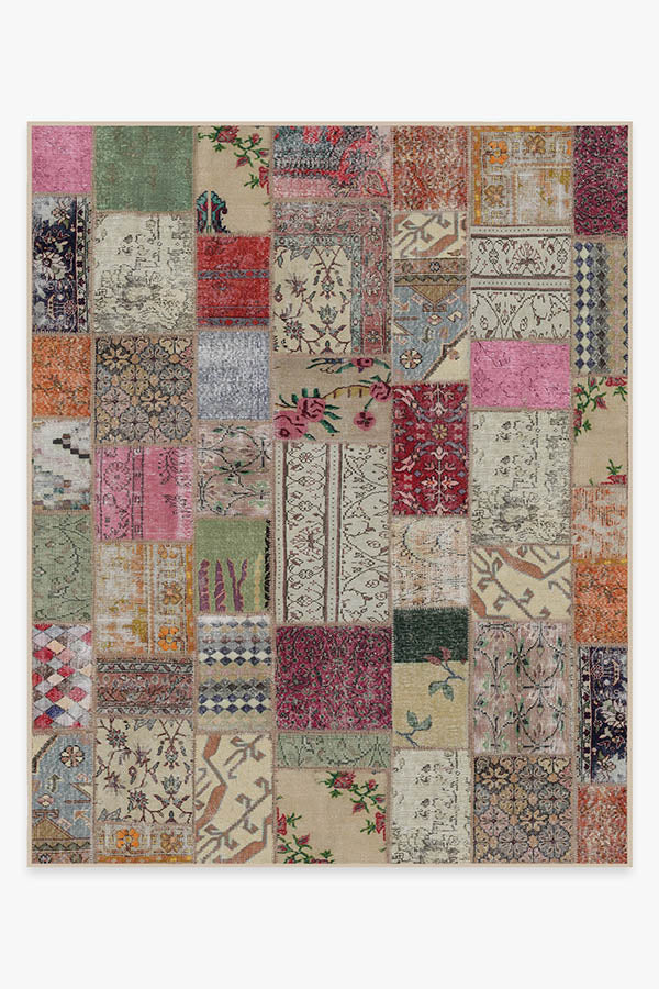 Patchwork Boho Flatwoven Rug - Image 15
