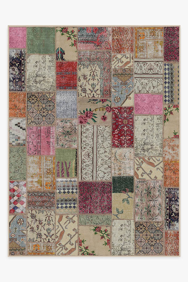 Patchwork Boho Flatwoven Rug - Image 16