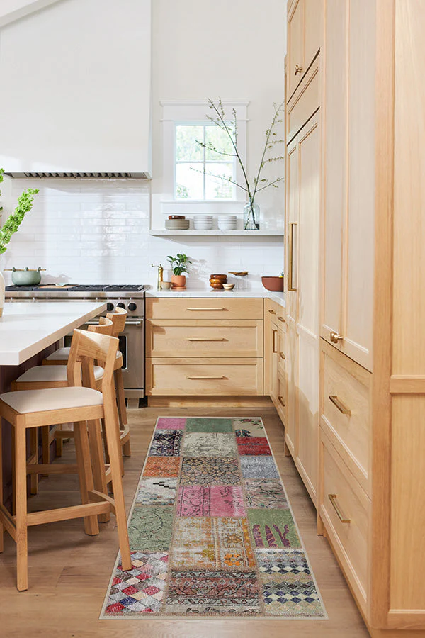 Patchwork Boho Flatwoven Rug - Image 4