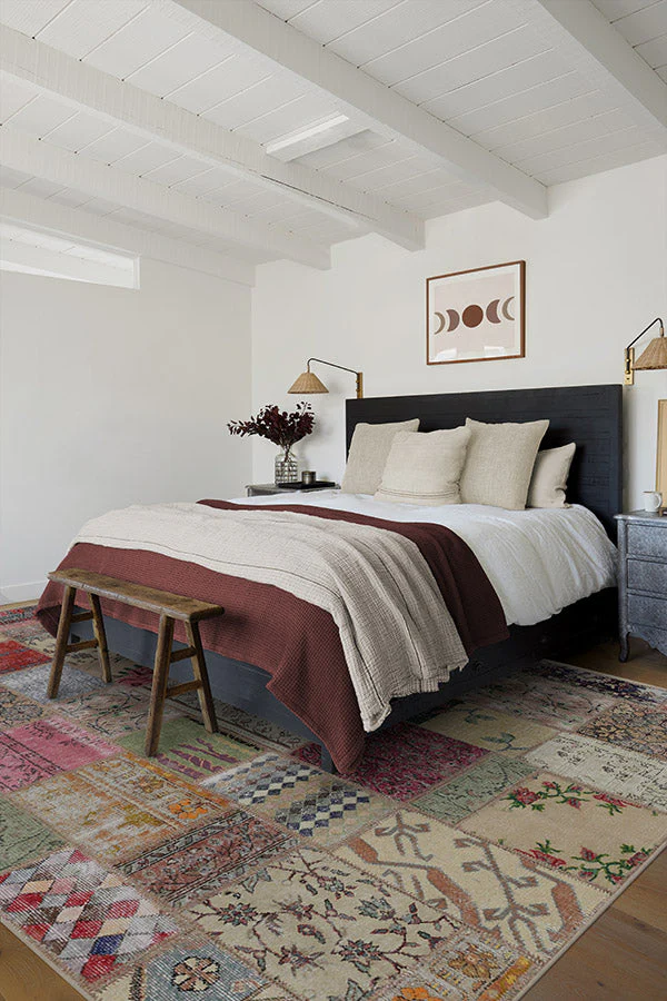 Patchwork Boho Flatwoven Rug - Image 8