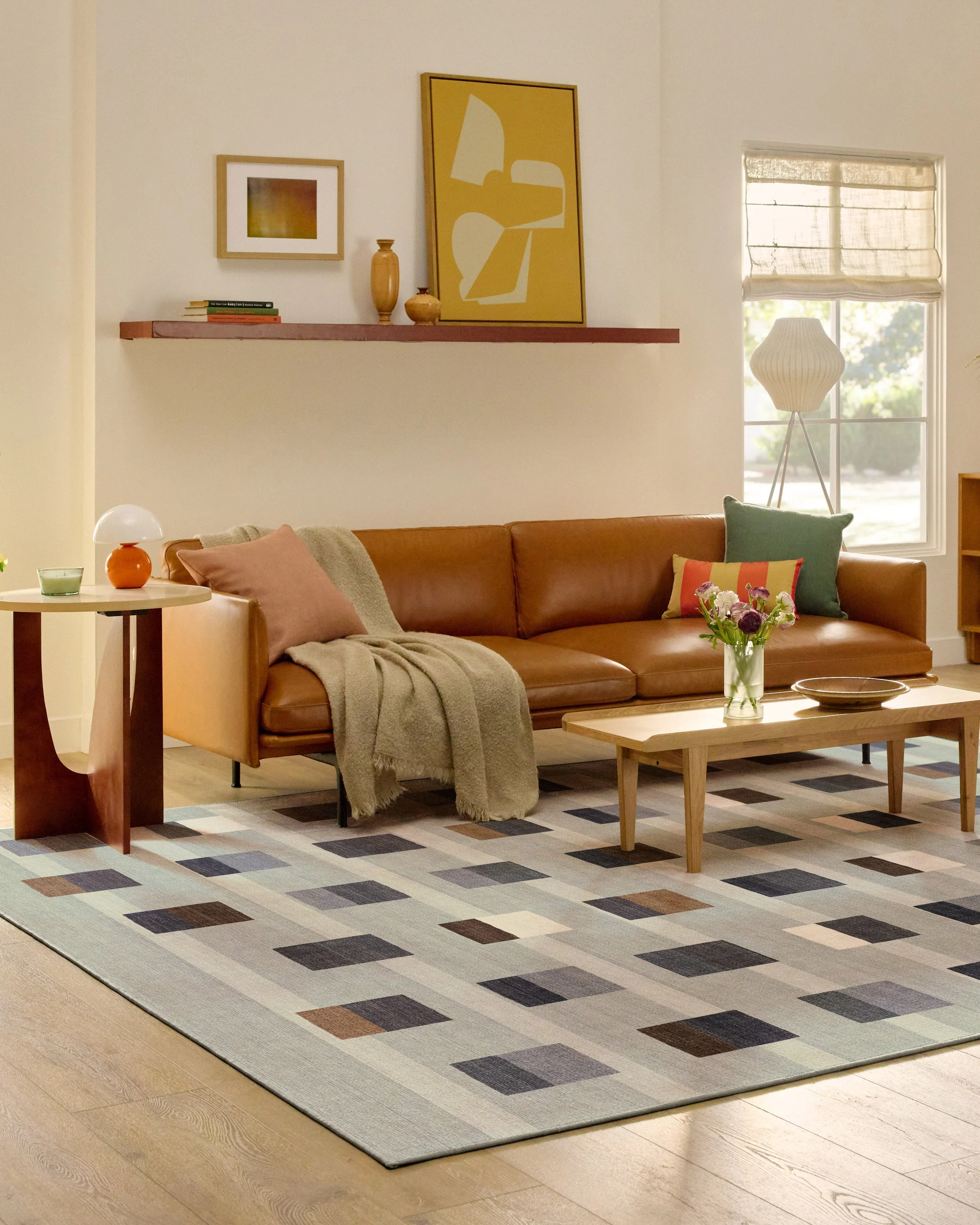Pezzo Grey Flatwoven Rug - Image 4