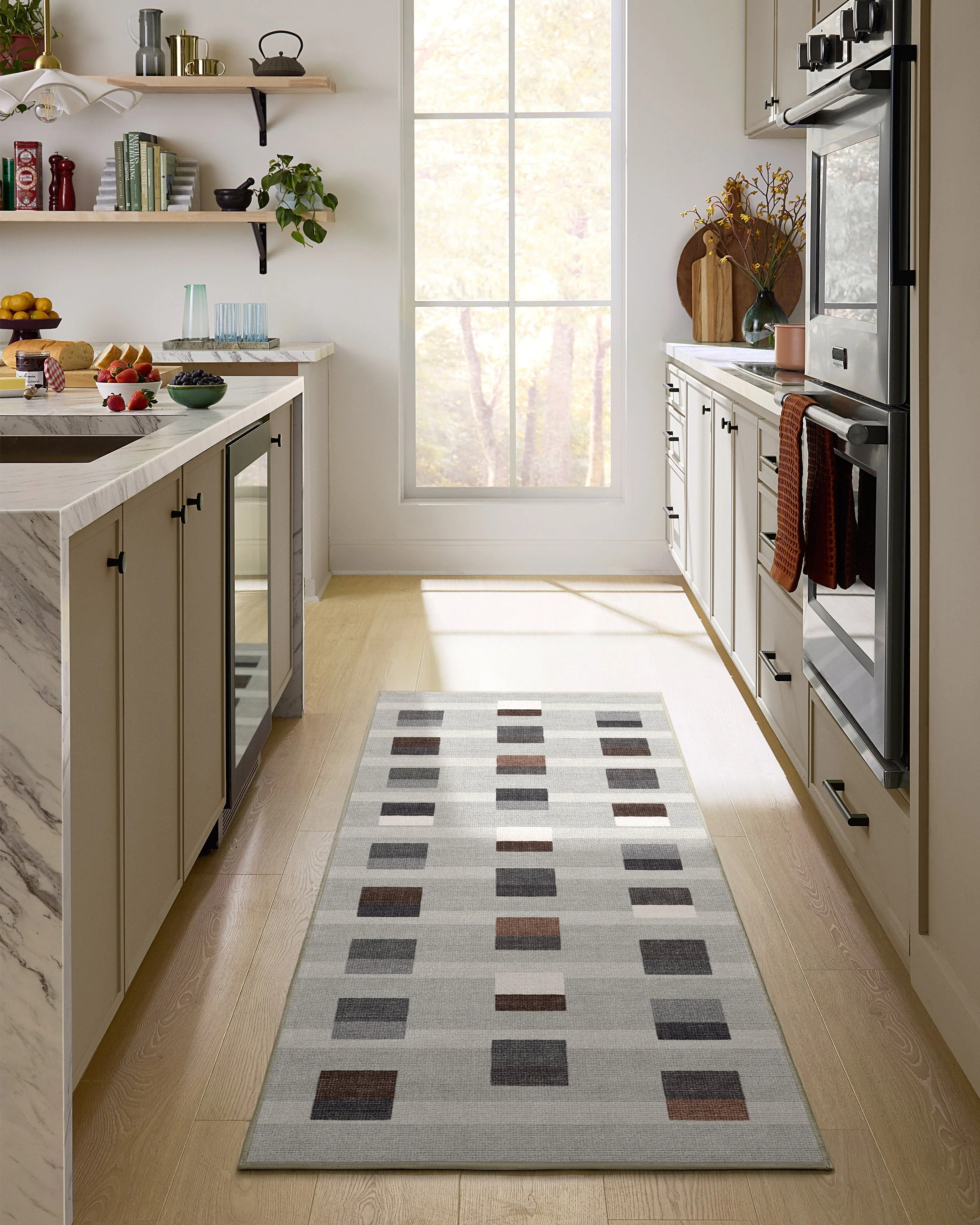 Pezzo Grey Flatwoven Rug - Image 5
