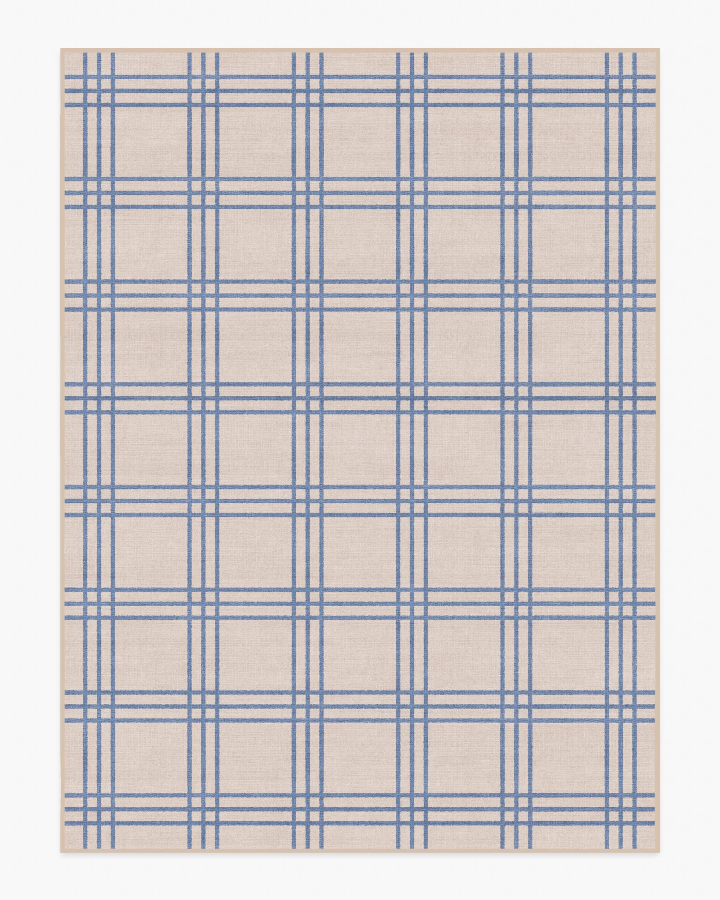 Pierre Slate Blue & Neutral Flatwoven Rug - Image 12