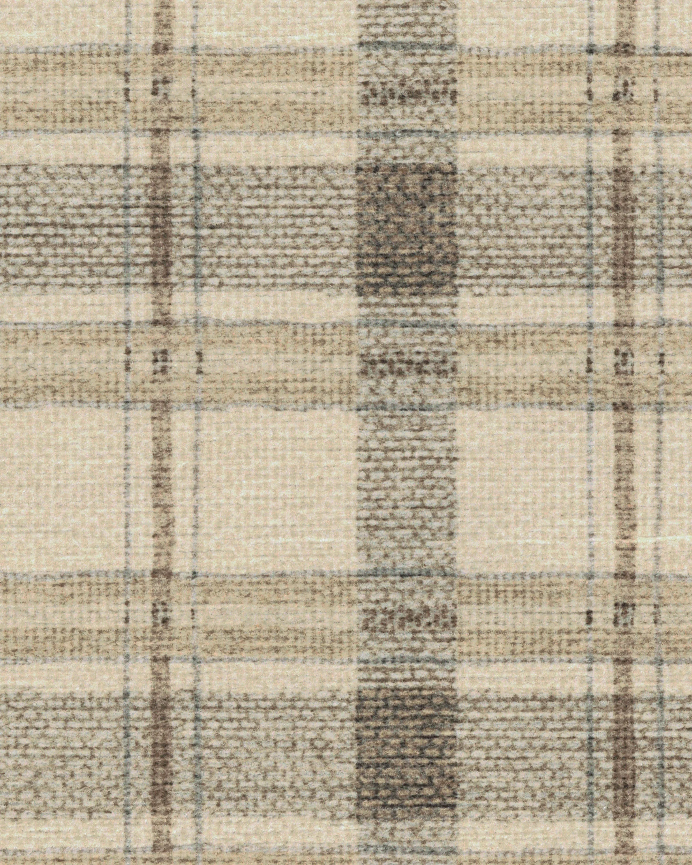 Piper Plaid Neutral Flatwoven Rug - Image 2