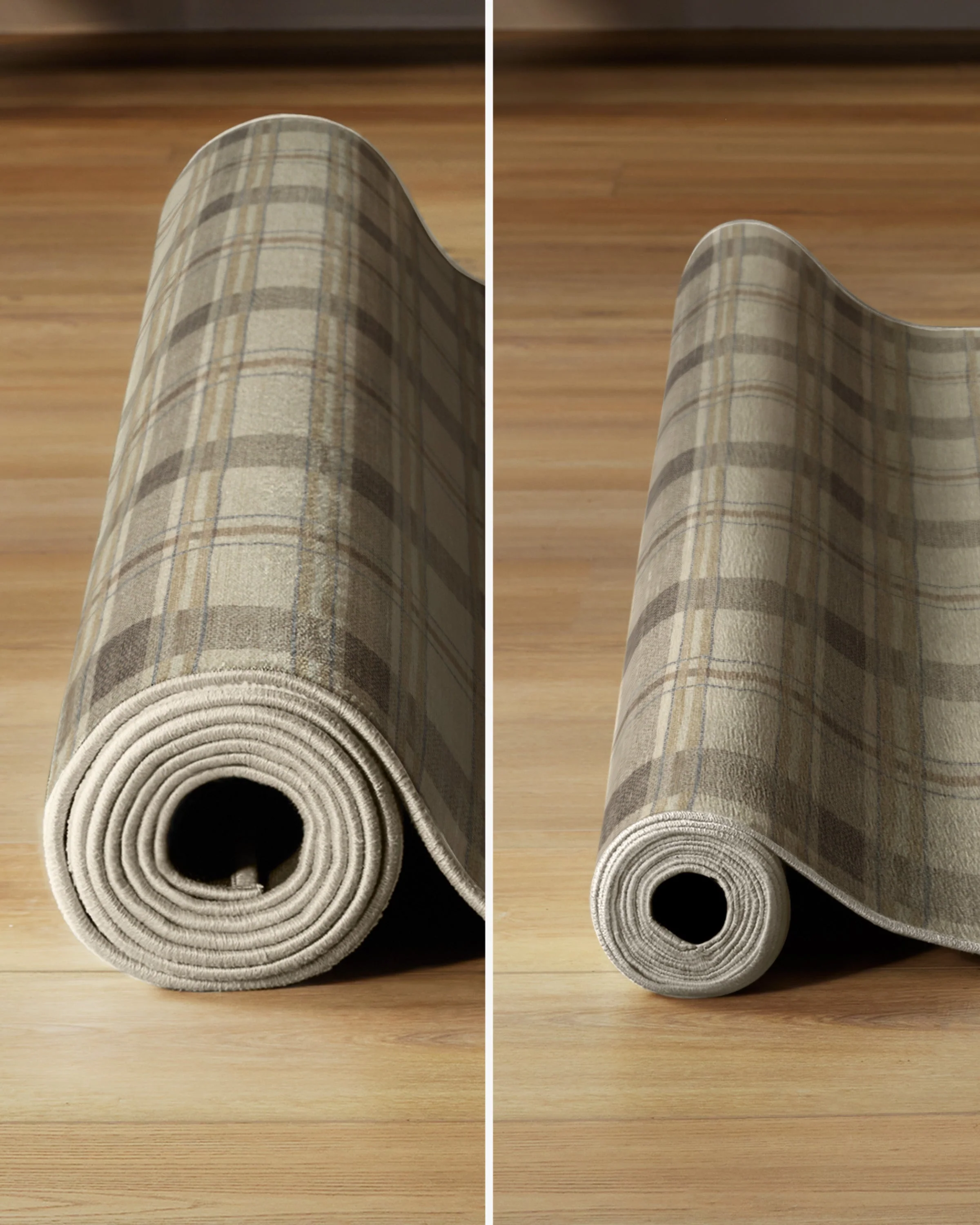 Piper Plaid Neutral Rug - Image 14