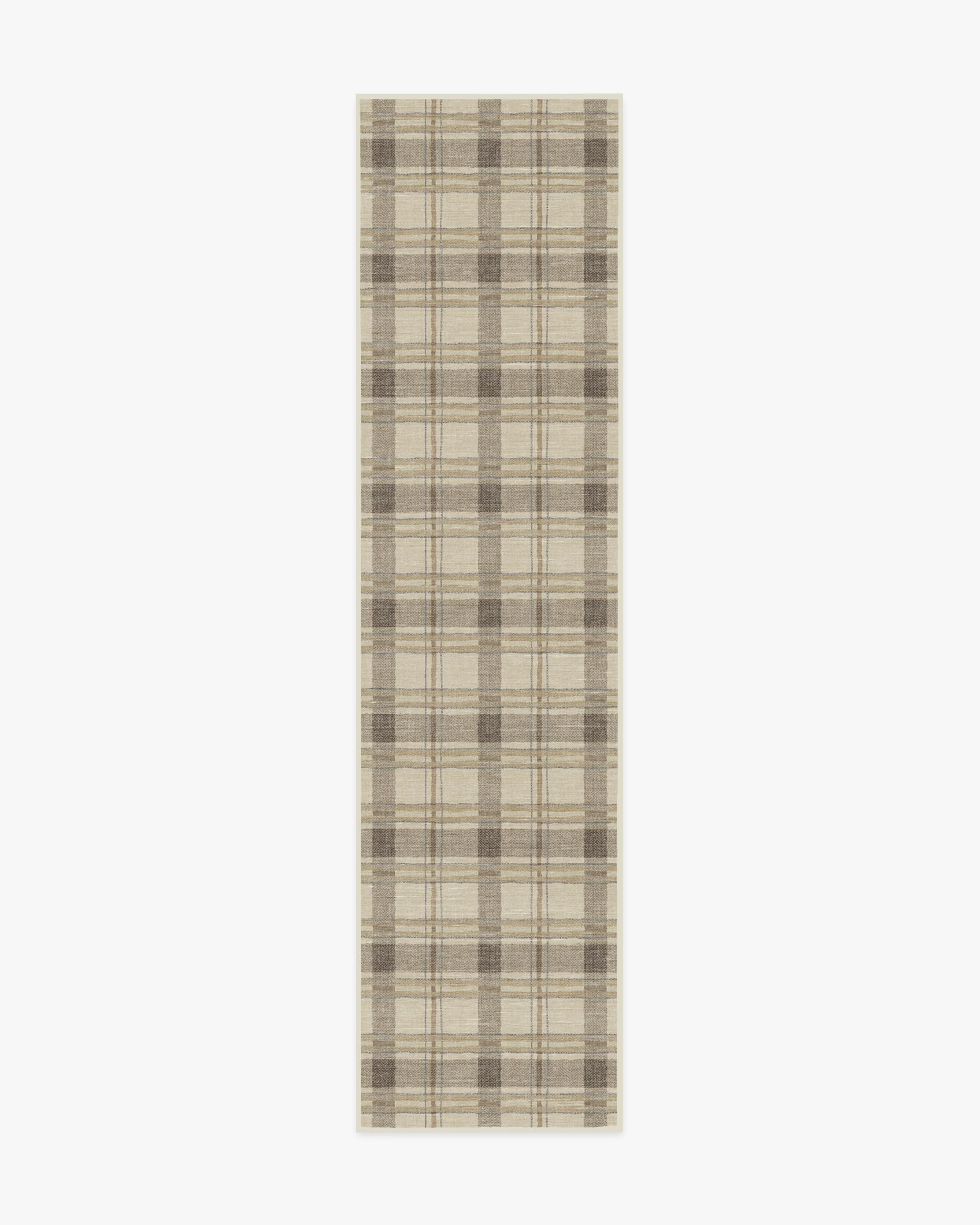 Piper Plaid Neutral Rug - Image 3