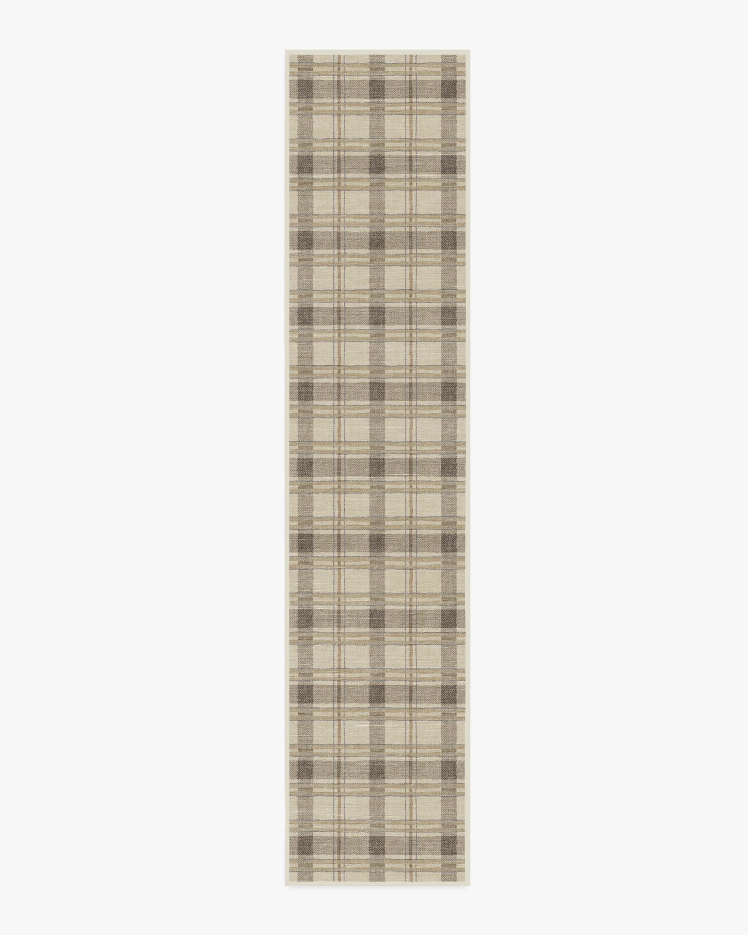 Piper Plaid Neutral Rug - Image 4