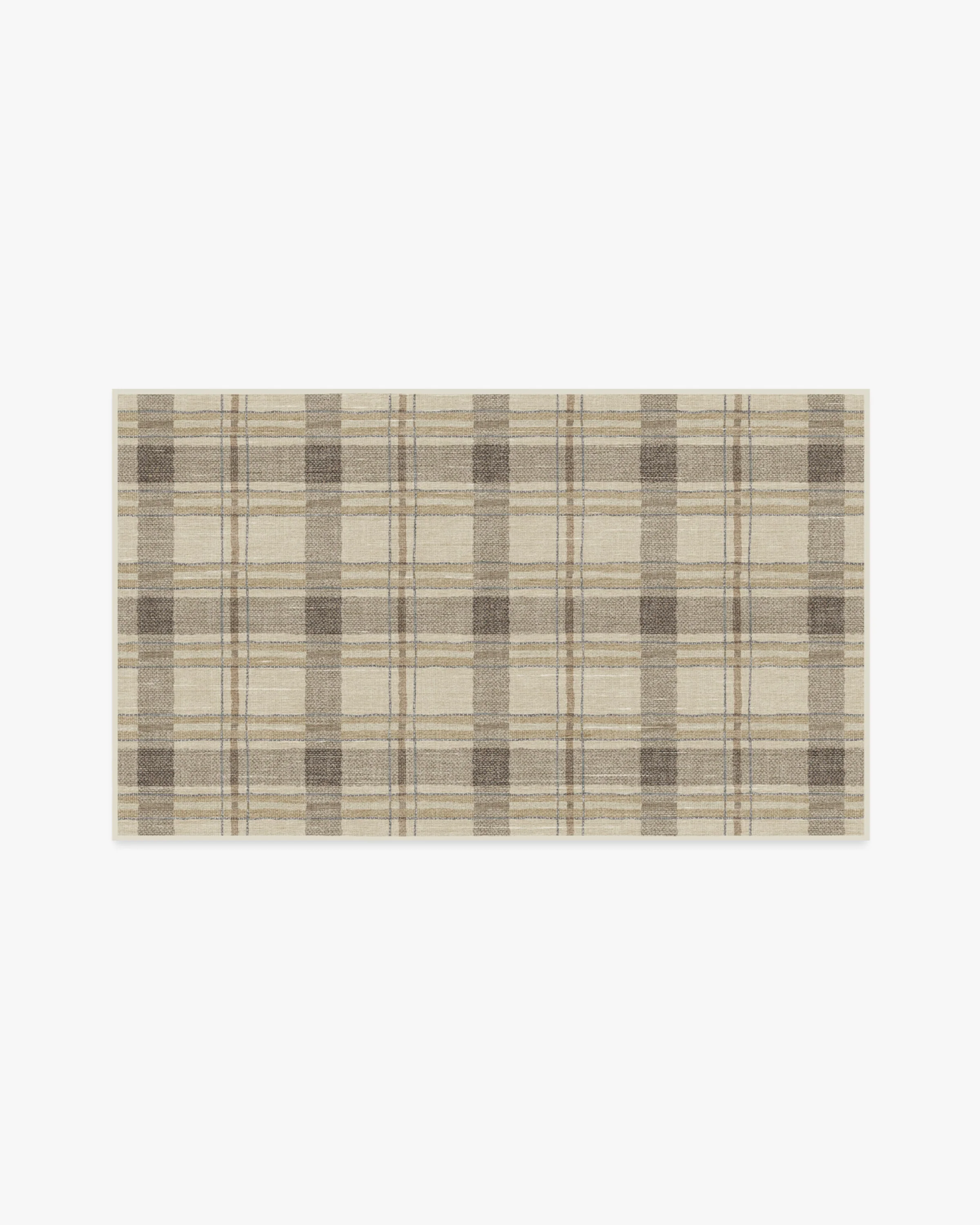 Piper Plaid Neutral Rug - Image 5