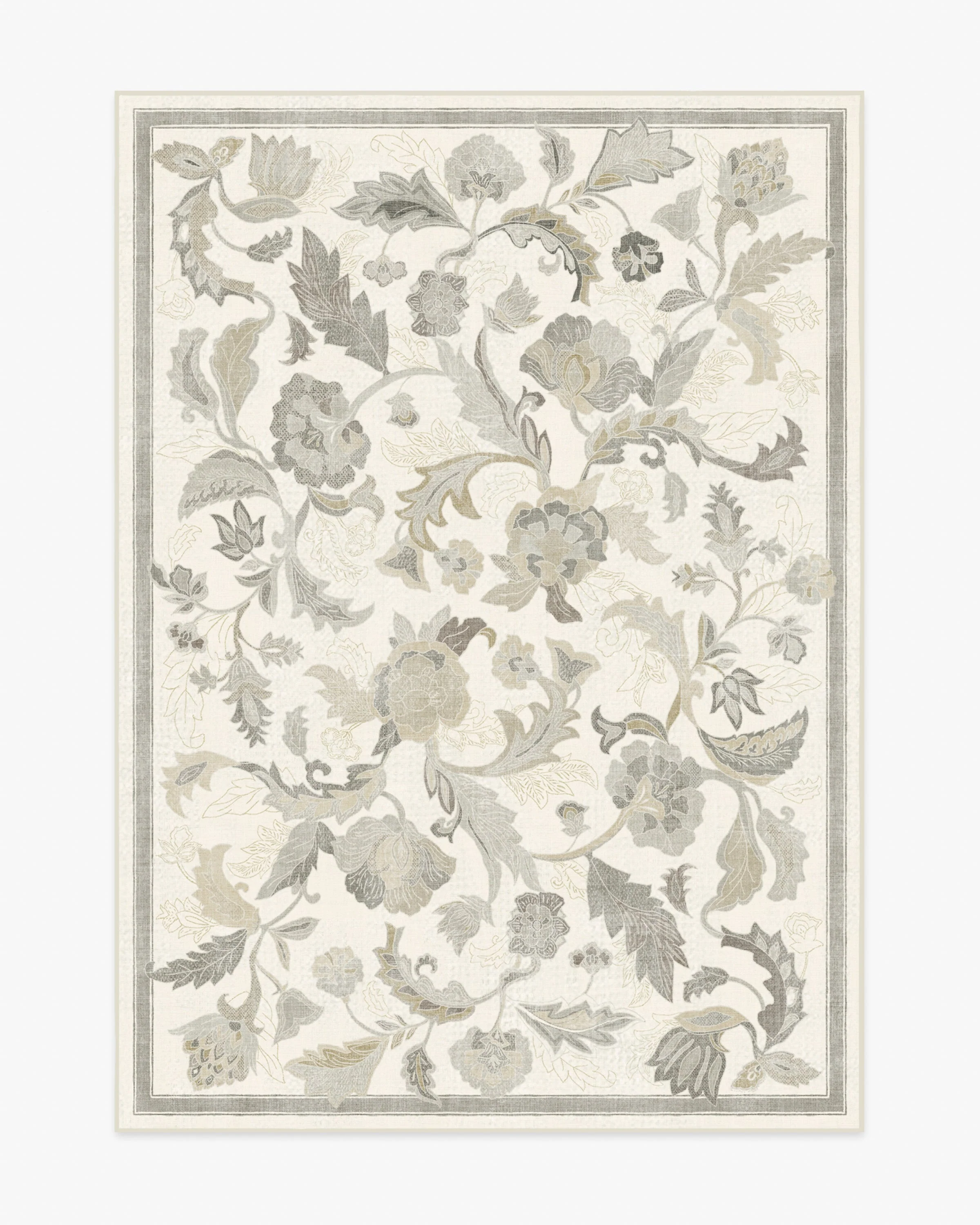 Plume Ivory Flatwoven Rug